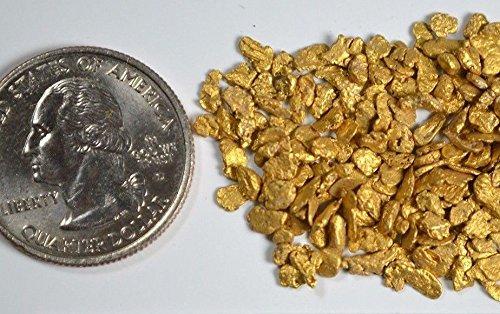Alaskan Yukon Gold Rush Nuggets 10-9 Mesh 10 Grams Of Clean Gold Flakes Bc Flake