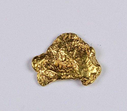 Alaskan-Yukon Bc Gold Rush Natural Nugget 0.23 Grams Genuine Alaska .10-.34