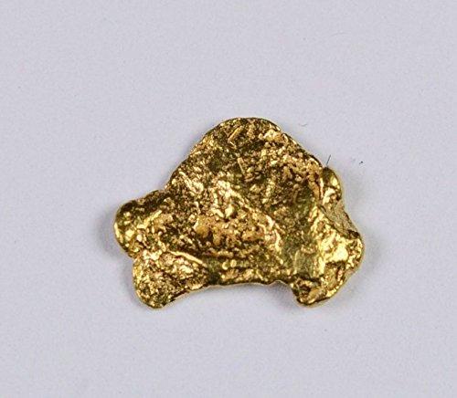 Alaskan-Yukon Bc Gold Rush Natural Nugget 0.22 Grams Genuine Alaska .10-.34