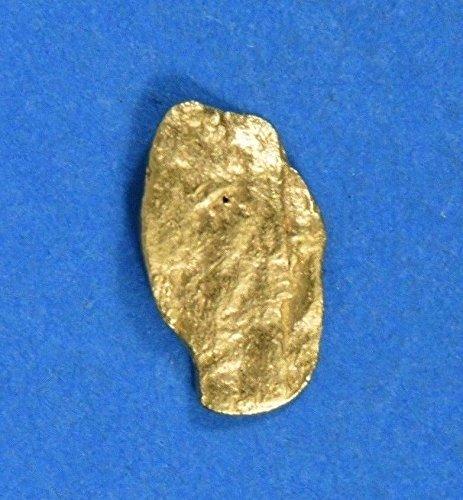Alaskan-Yukon Bc Gold Rush Natural Nugget 0.16 Grams Genuine Alaska .10-.34