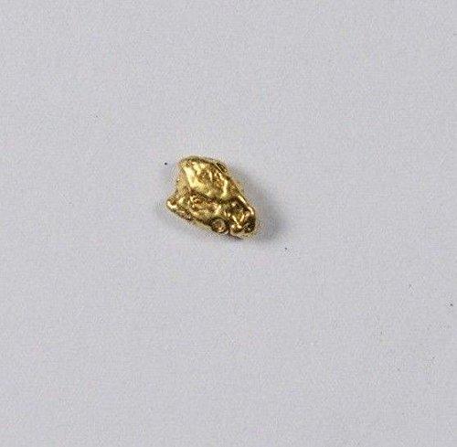 Alaskan-Yukon Bc Gold Rush Natural Nugget 0.18 Grams Genuine Alaska .10-.34