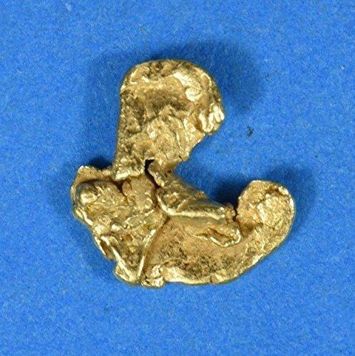 Alaskan-Yukon Bc Gold Rush Natural Nugget 0.29 Grams Genuine Alaska .10-.34