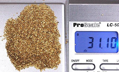 Alaskan Yukon Gold Rush Nuggets #30 Mesh 10 Troy Oz 311 Grams Or 200 Dwt Bc Flake