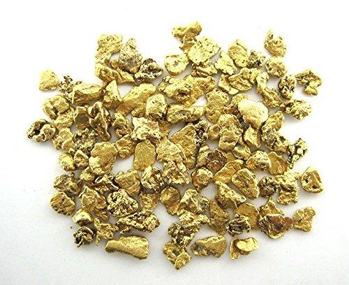 Alaskan Yukon Bc Gold Nuggets 4-12 Mesh 10 Grams Mixed Lot Of Gold Flakes Flake