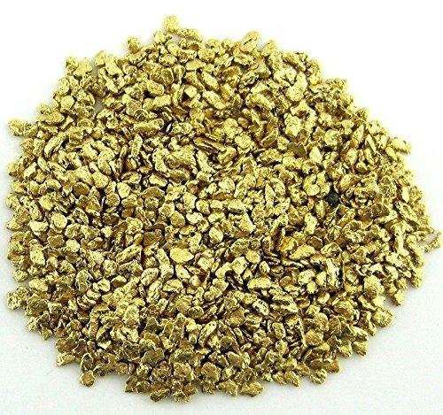 Alaskan Yukon Gold Rush Nuggets 20&25 Mesh 10 Troy Oz 311 Gram 200 Dwt Authentic Bc Flake