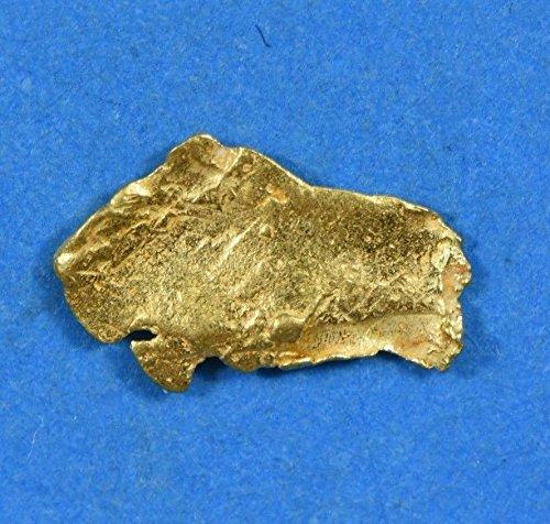 Alaskan-Yukon Bc Gold Rush Natural Nugget 0.20 Grams Genuine Alaska .10-.34