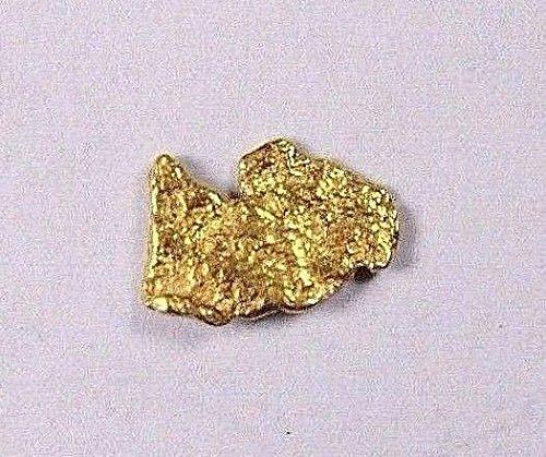 Alaskan-Yukon Bc Gold Rush Natural Nugget 0.24 Grams Genuine Alaska .10-.34
