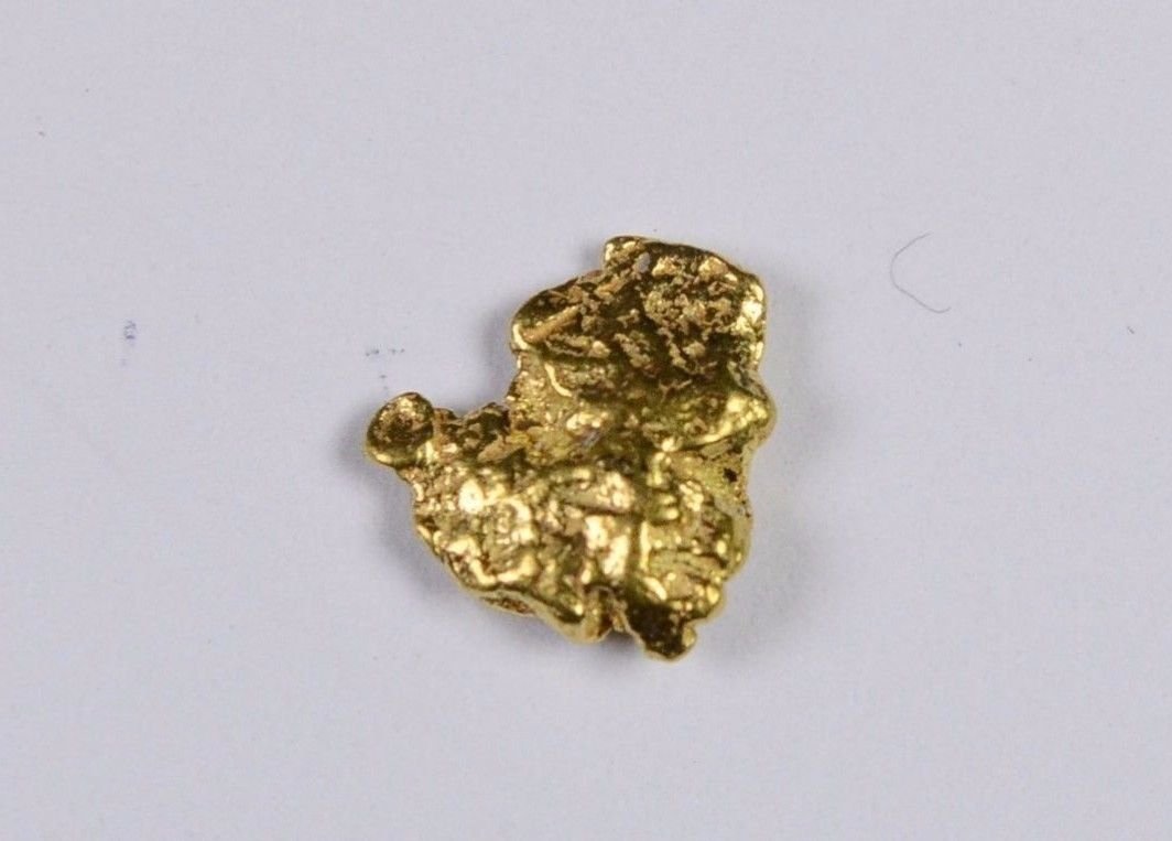 Alaskan-Yukon Bc Gold Rush Natural Nugget 0.31 Grams Genuine Alaska .10-.34