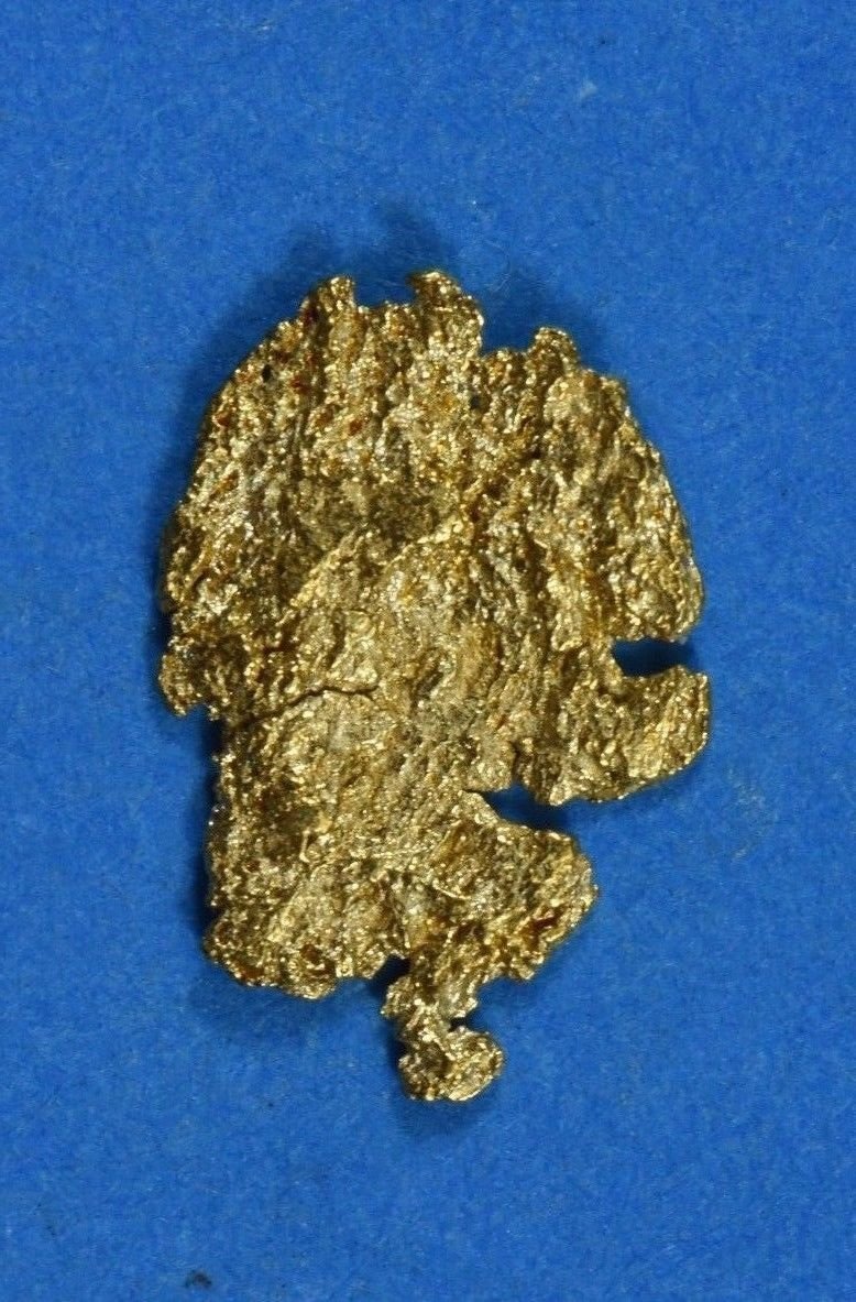 Alaskan-Yukon Bc Gold Rush Natural Nugget 0.28 Grams Genuine Alaska .10-.34