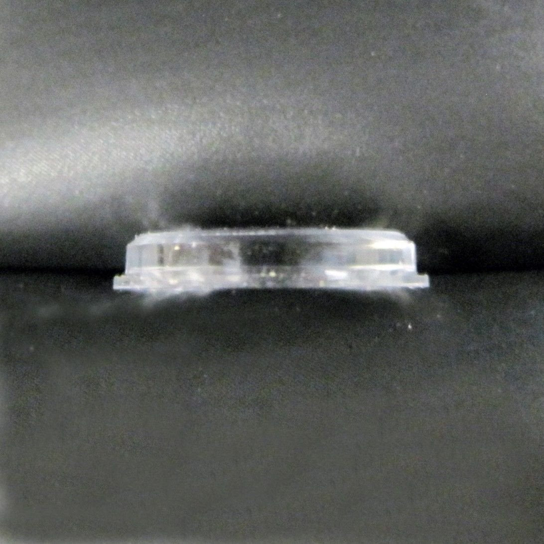 24 -Gold Nugget Holder Qty 13 Mm Gold Filled W/ 2 Watch Crystals & 1-Jump Ring Alaskan Bc Gold Flake