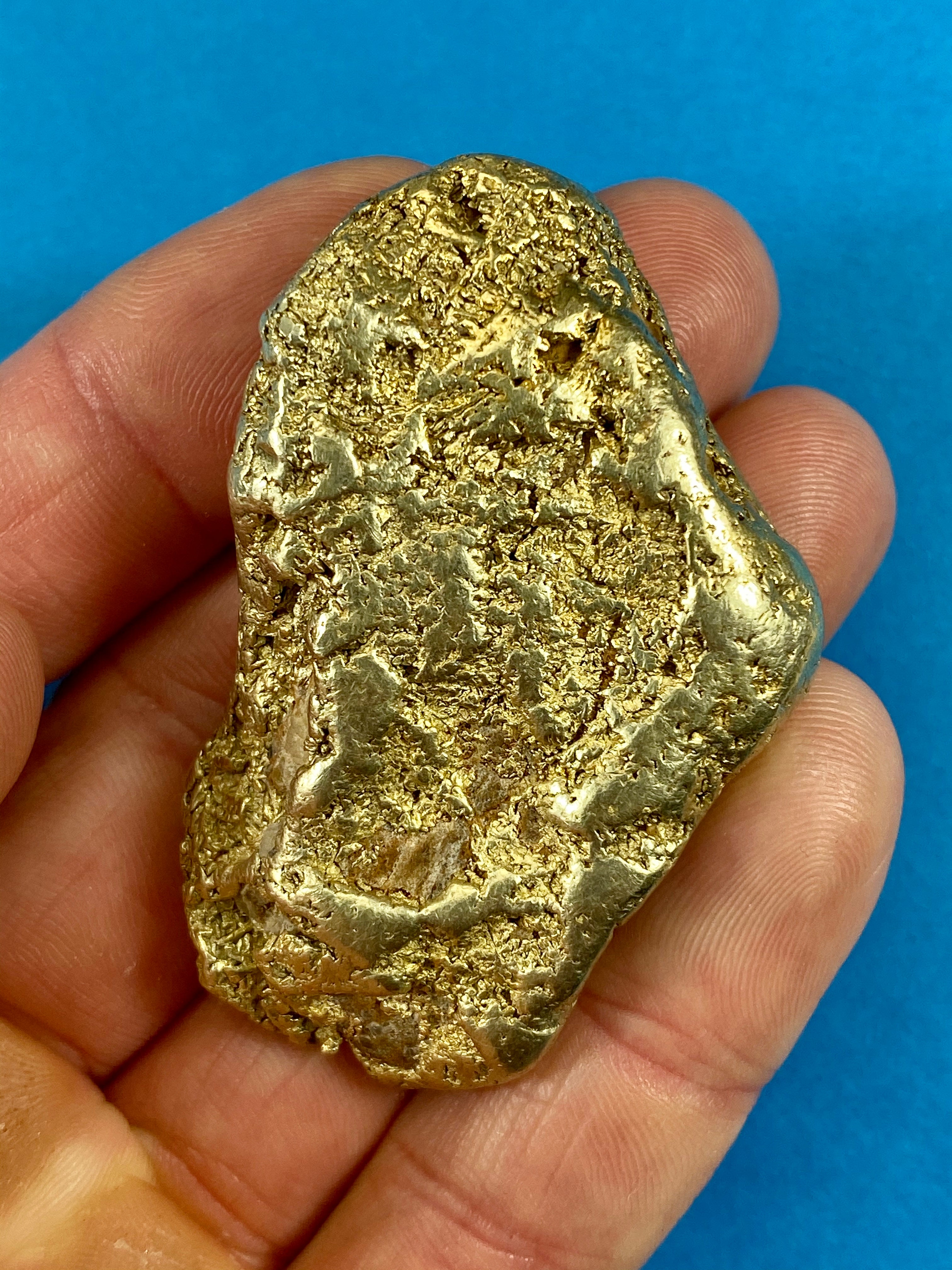 Nevada Electrum Natural Gold Nugget 151.38 Grams - 4.86 Troy Ounces. Very Rare