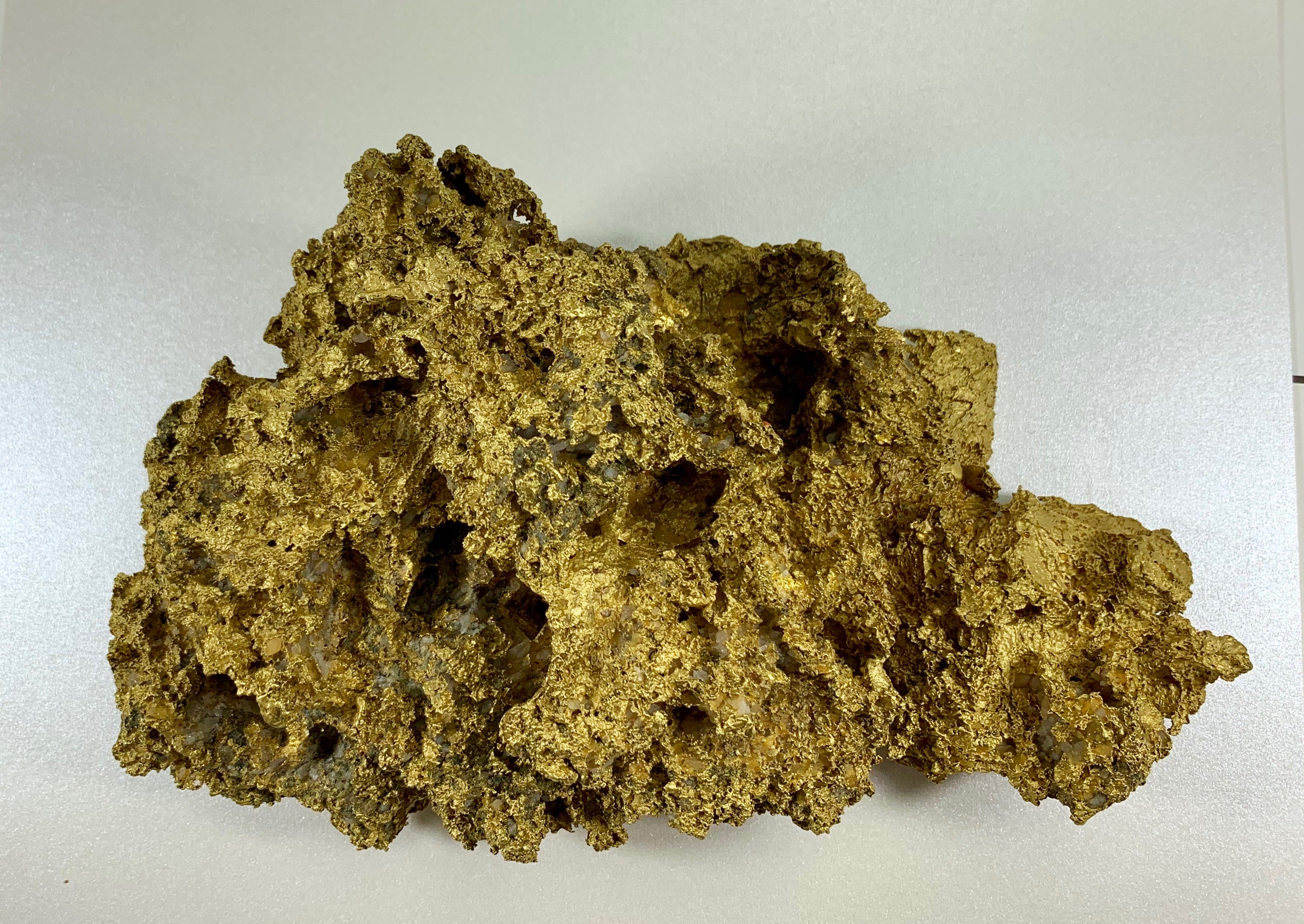 Large Natural Gold Nugget Australian 3,679.2 Grams 118.30 Troy Ounces"Hello There"