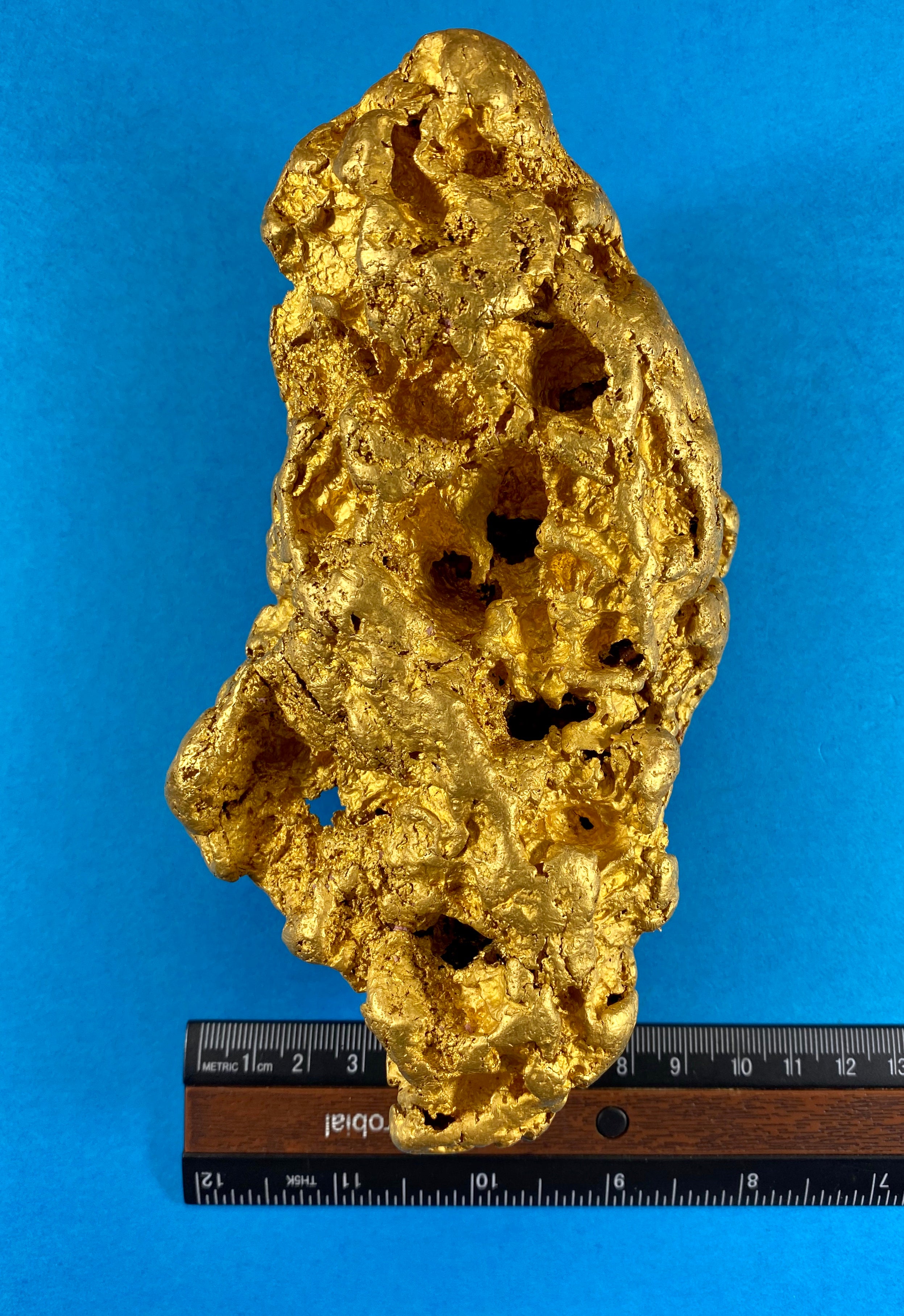 "Crikey She's Dense" Natural Gold Nugget Australian 3089.5 Grams 99.34 Troy Ounces Very Rare Make Offer