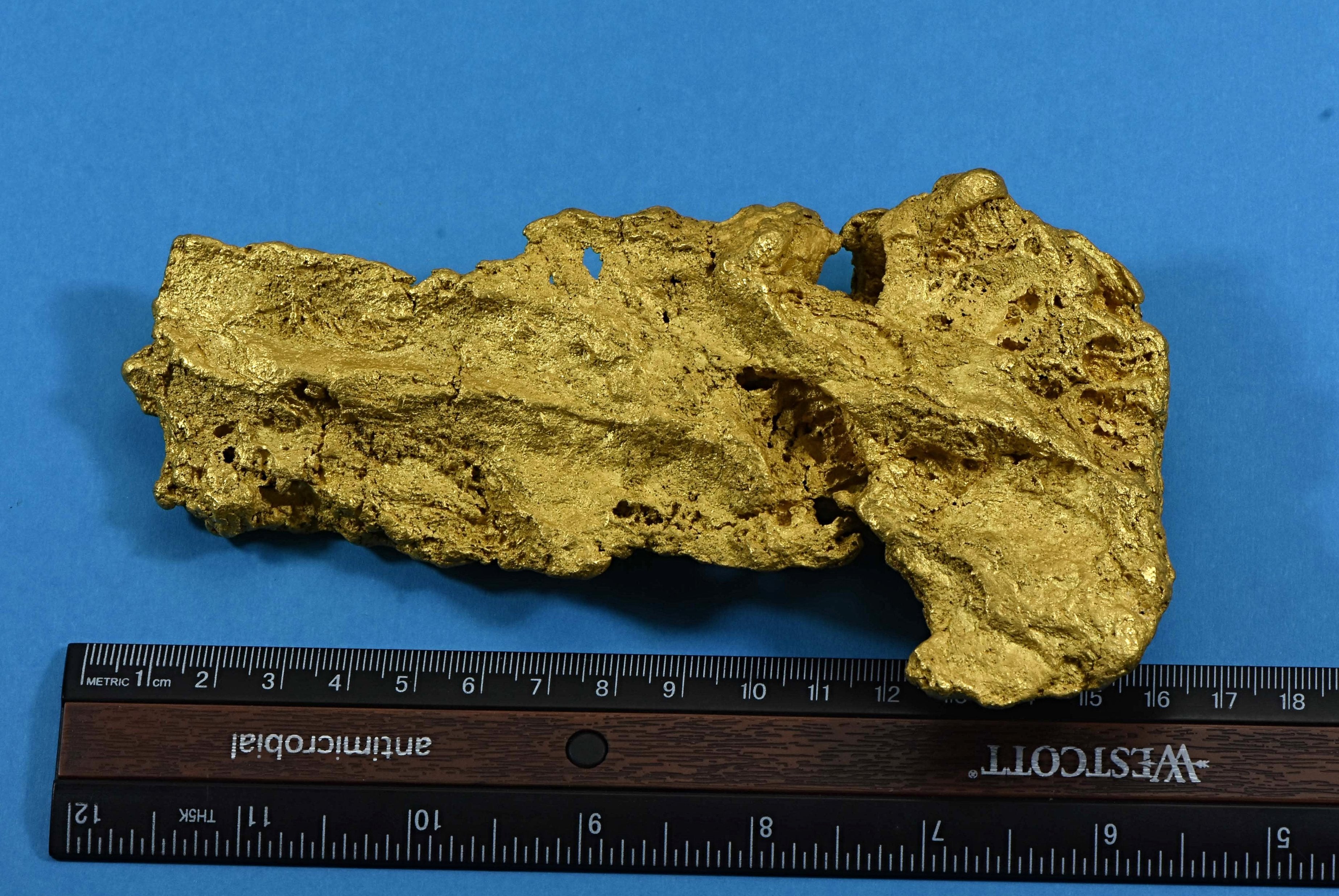 Large Natural Gold Nugget Australian 1 246.3 Grams 40.07 Troy Ounces Very Rare Aussie Nuggets Over