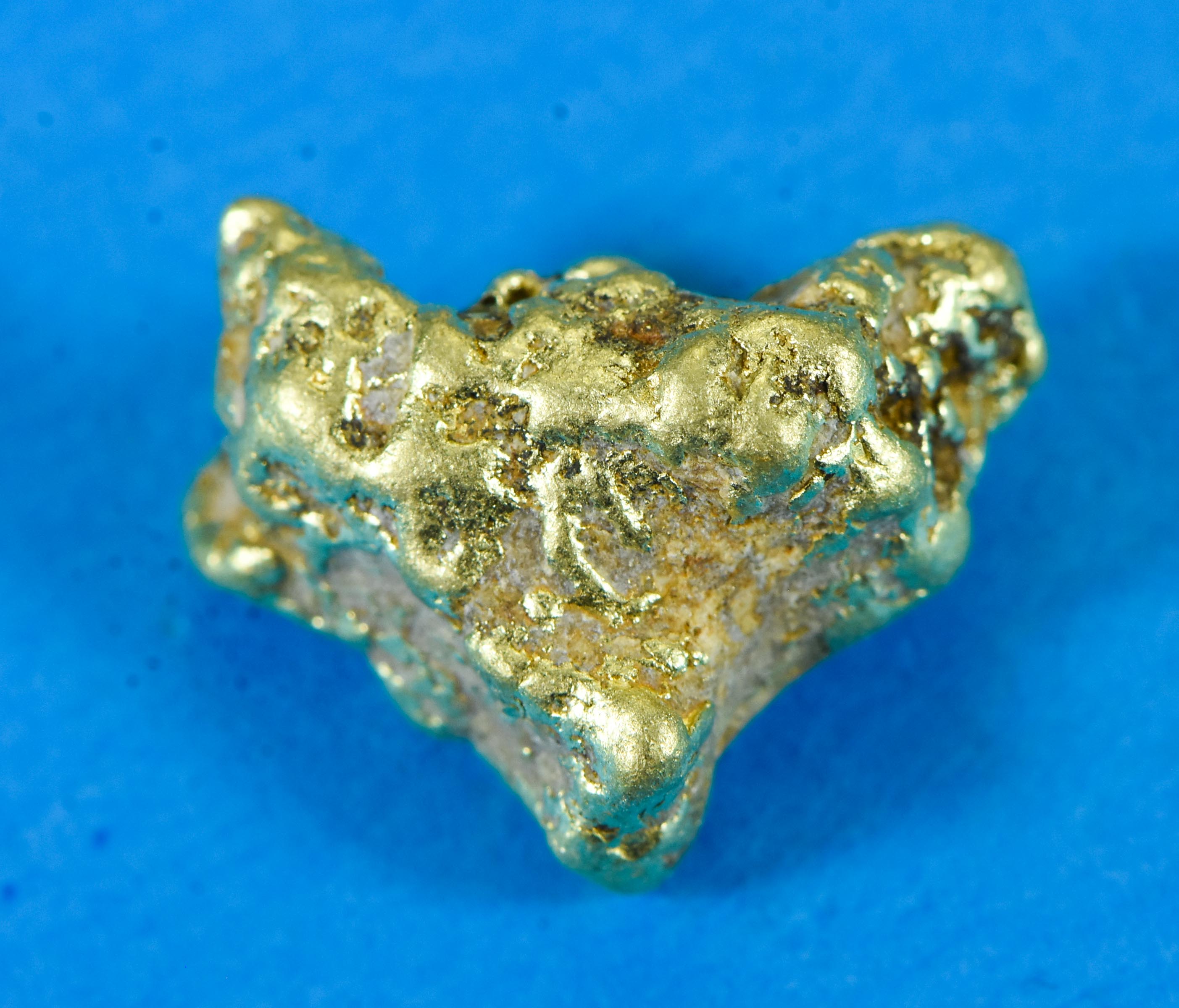 QN-32 "Alaskan BC Gold Nuggets with Quartz" - Genuine - 4.84 Grams