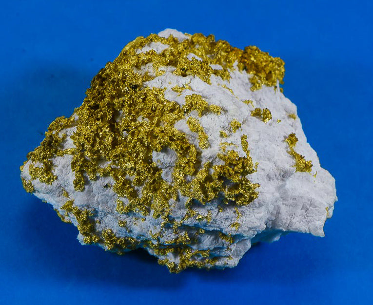 Large Gold Bearing Quartz Specimen Sierra Mining District California 298.37 Grams 9.59 OZ Genuine