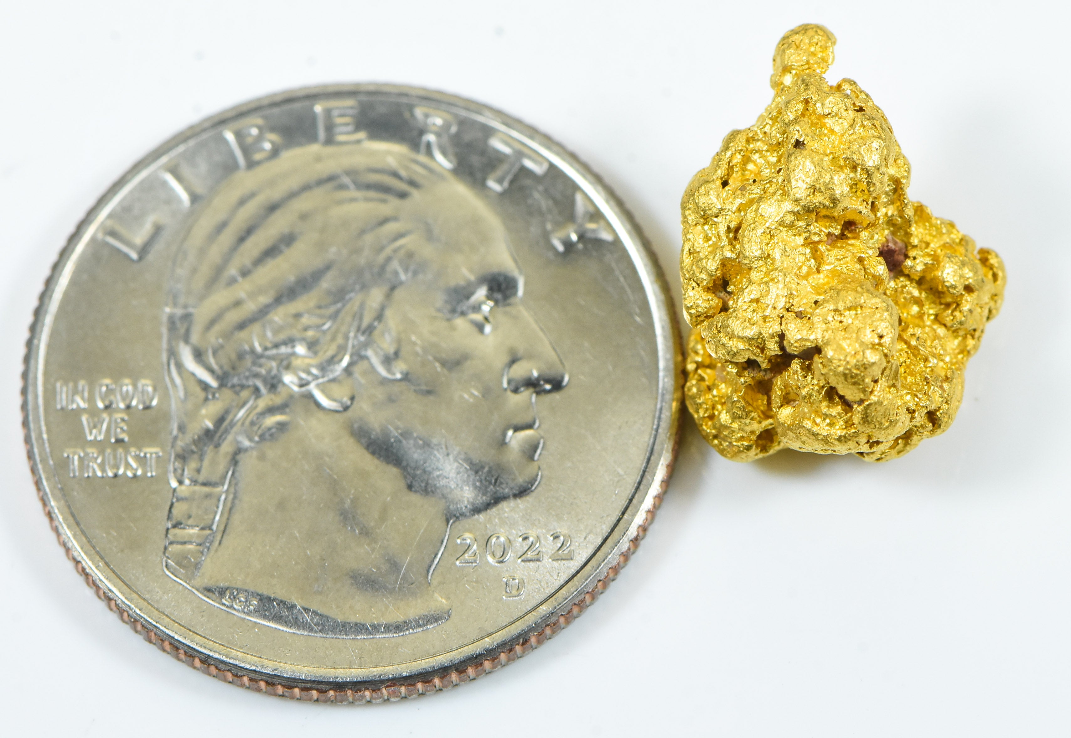 #1122 Natural Gold Nugget Australian 5.78 Grams Genuine