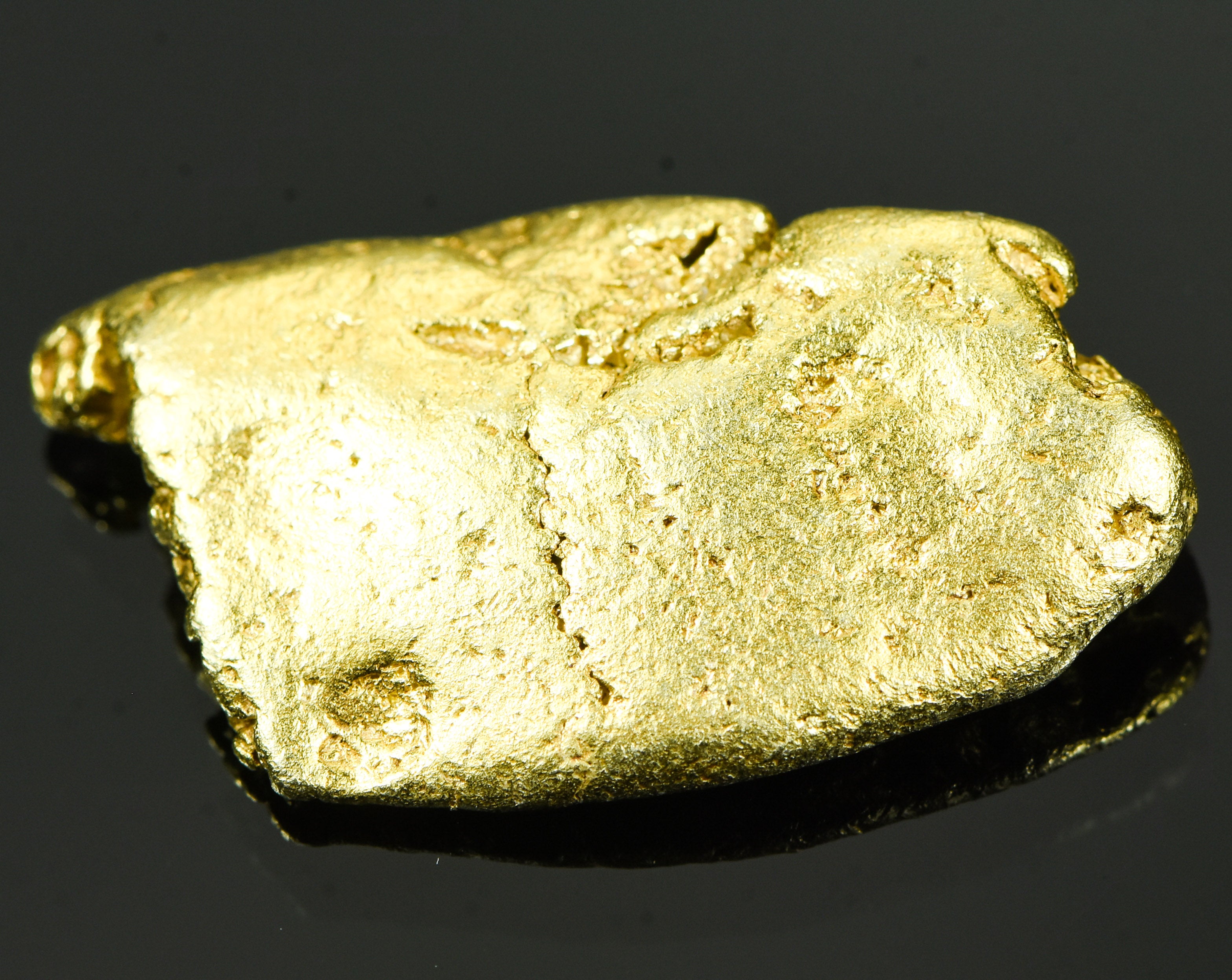 #541 Large Alaskan BC Gold Nugget 24.51 Grams Genuine