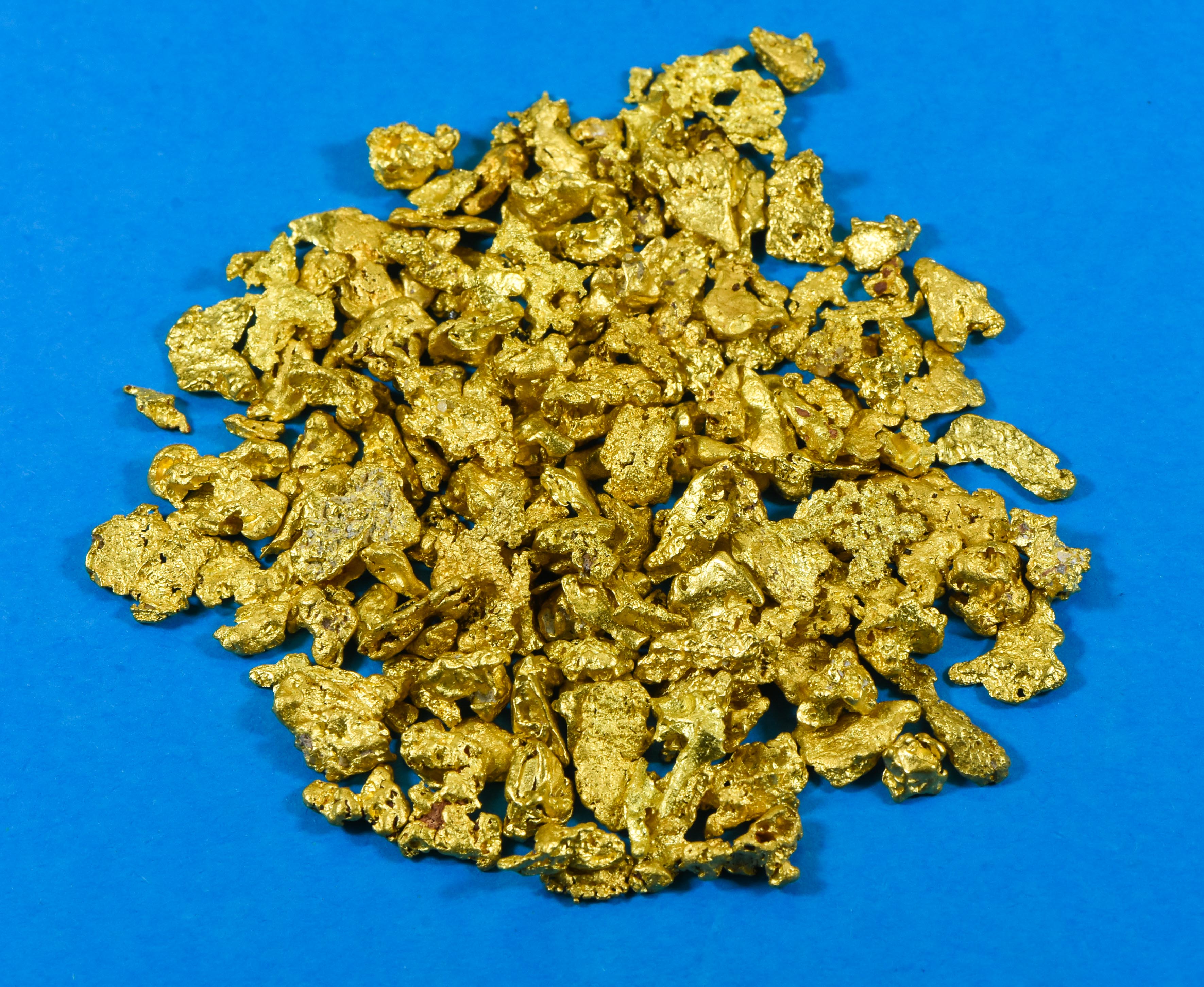 100 Grams Natural Gold Nugget Australian .10-1.99 Gram Rare Lot