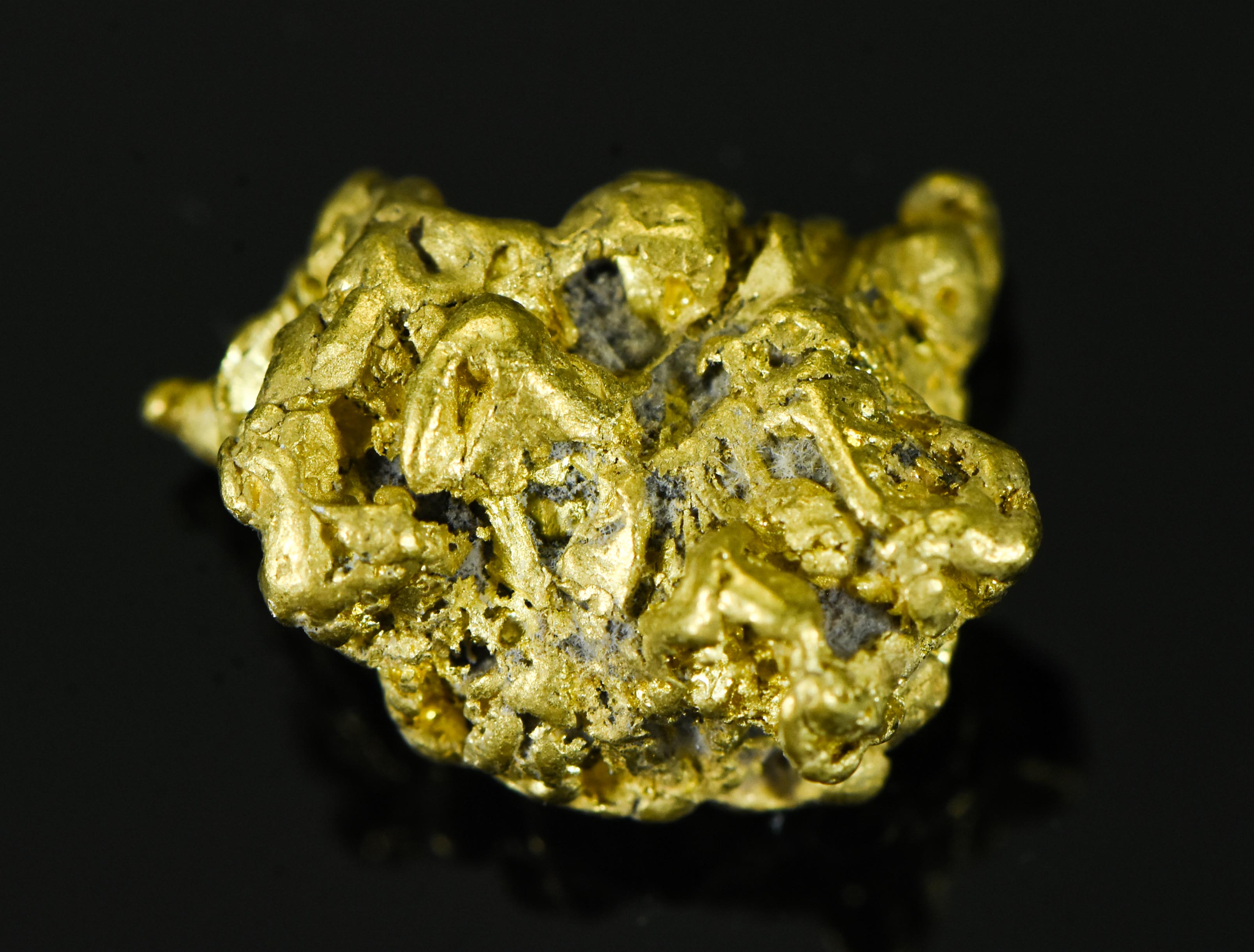 L-127 Alaskan BC Exotic Shaped Gold Nugget "Special Collection" 4.87 Grams