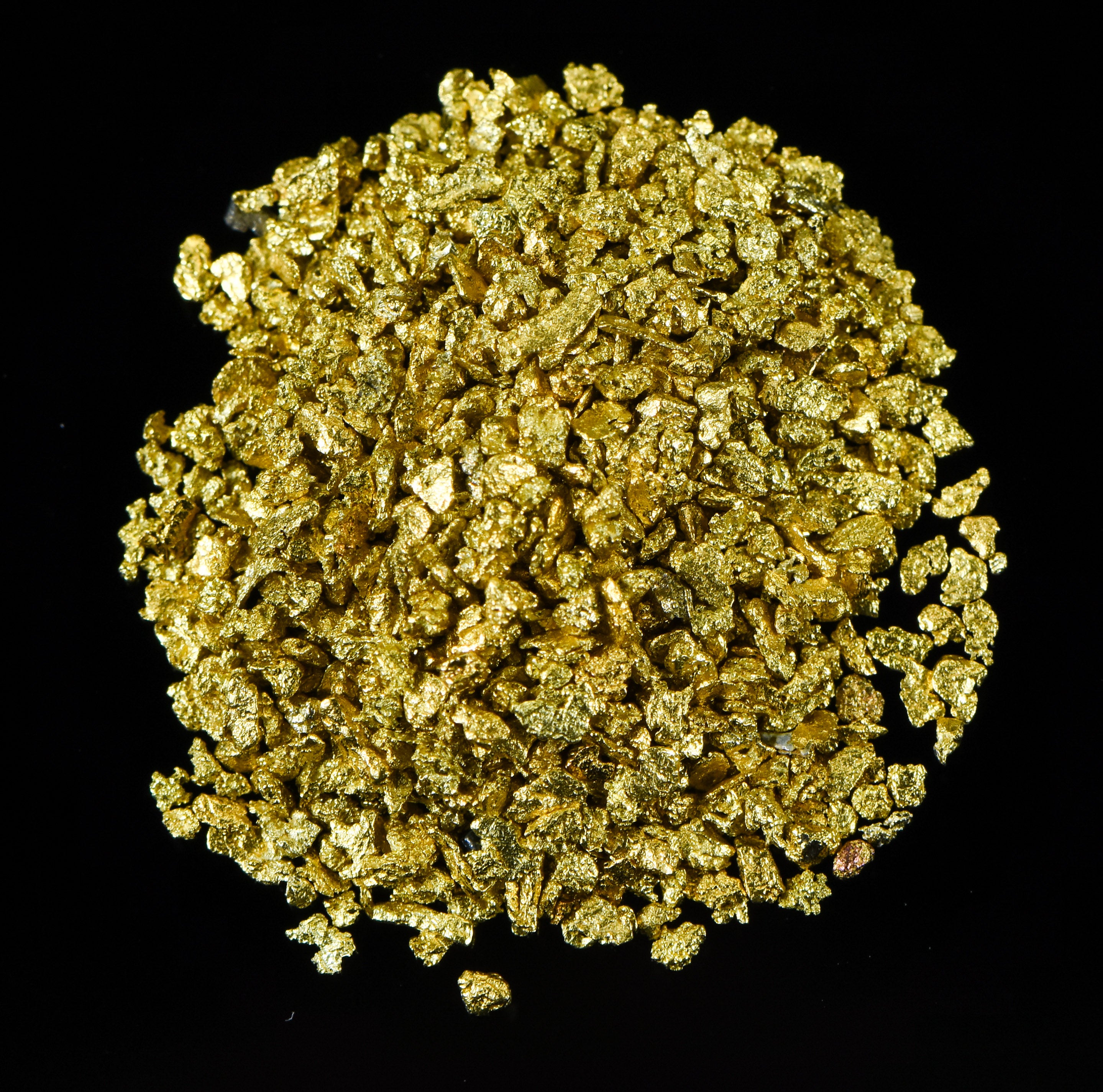 Alaskan Yukon Gold Rush Nuggets #25 Mesh 5 GRAMS OF CLEAN GOLD FLAKES.