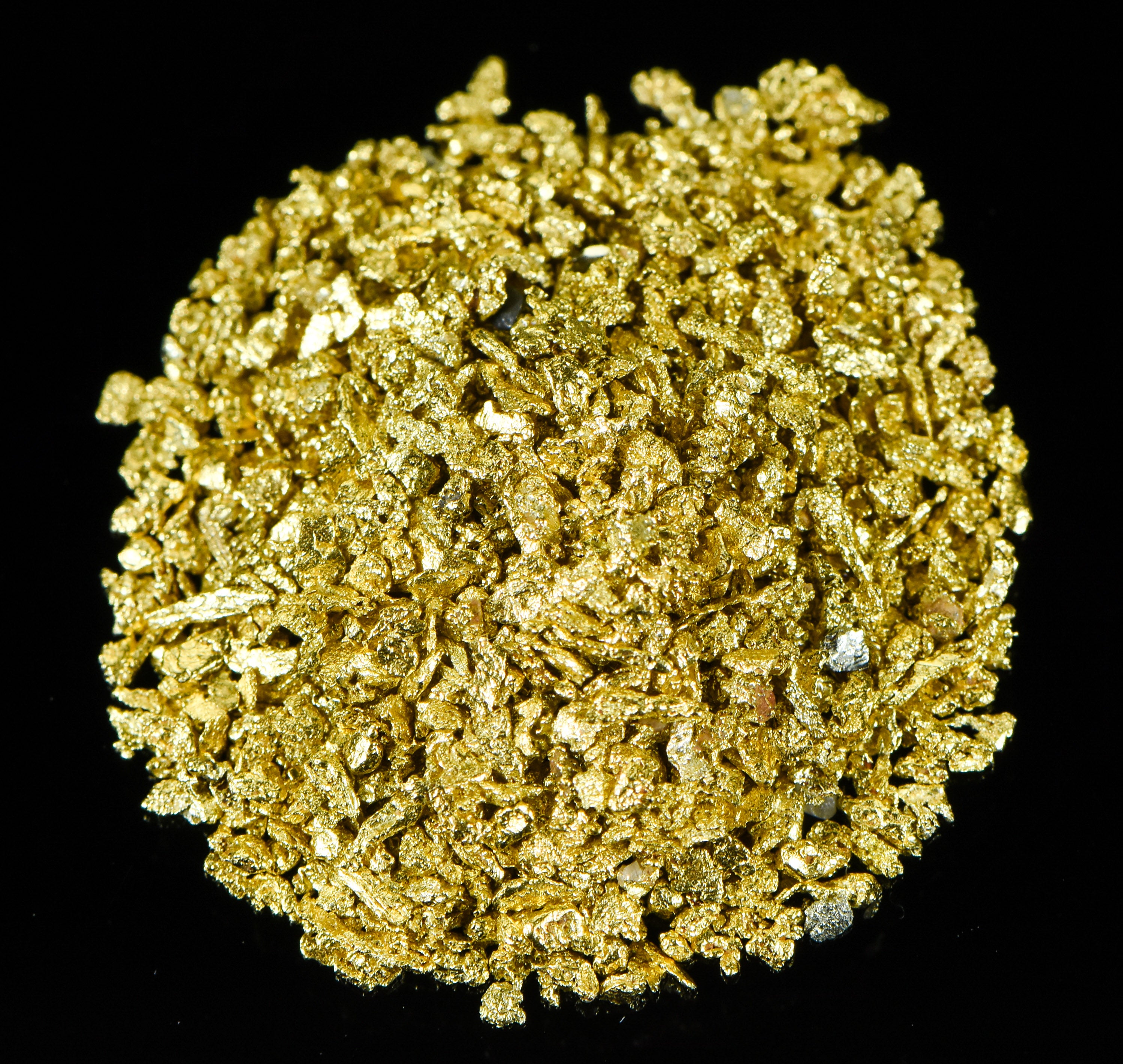 Alaskan Yukon Gold Rush Nuggets 18 Mesh 10 GRAMS OF CLEAN GOLD FLAKES