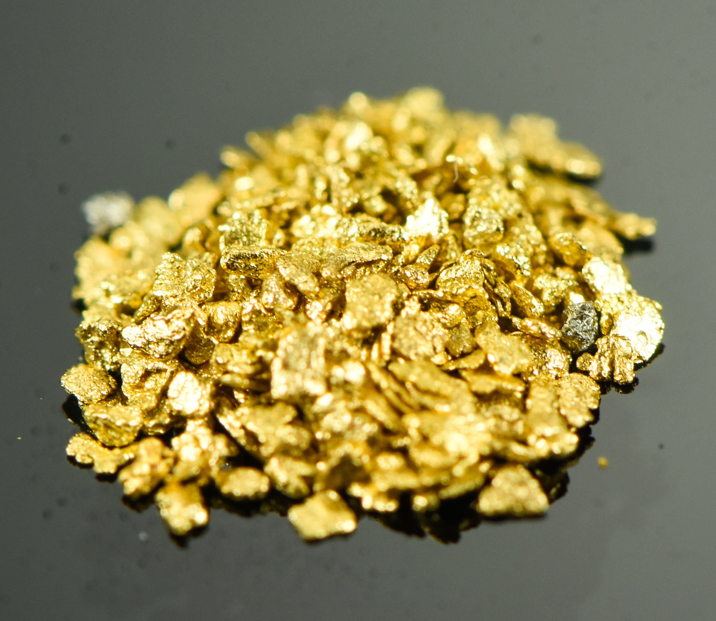 Alaskan Yukon Gold Rush Nuggets #30 Mesh .5 GRAM 1/2 GRAM SUPER SMALL FINE