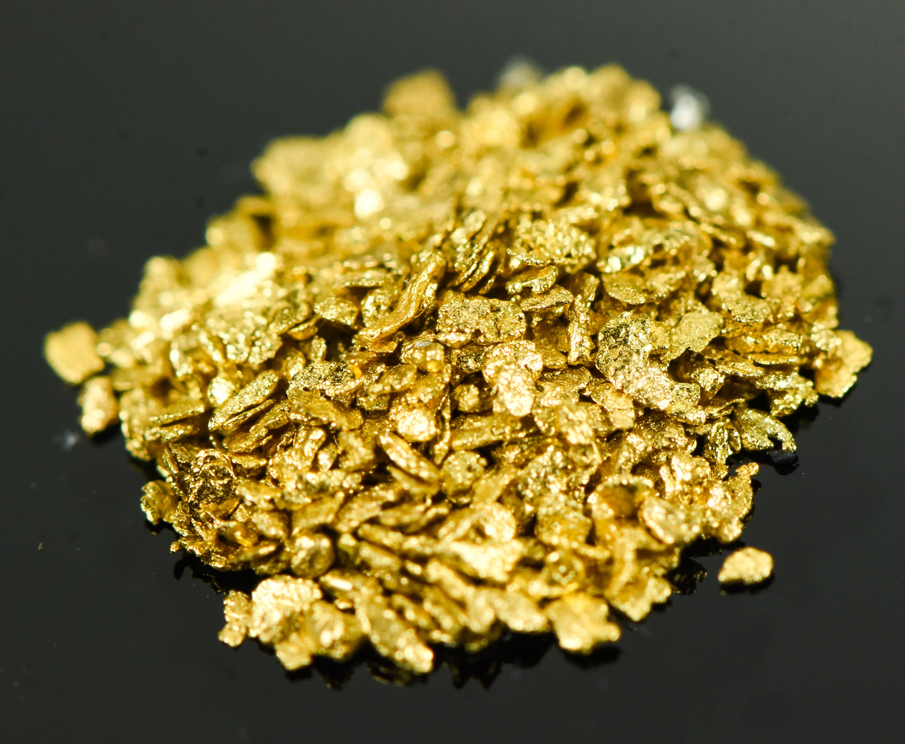 Alaskan Yukon Gold Rush Nuggets #30 Mesh 1 grams of Super Small Fines