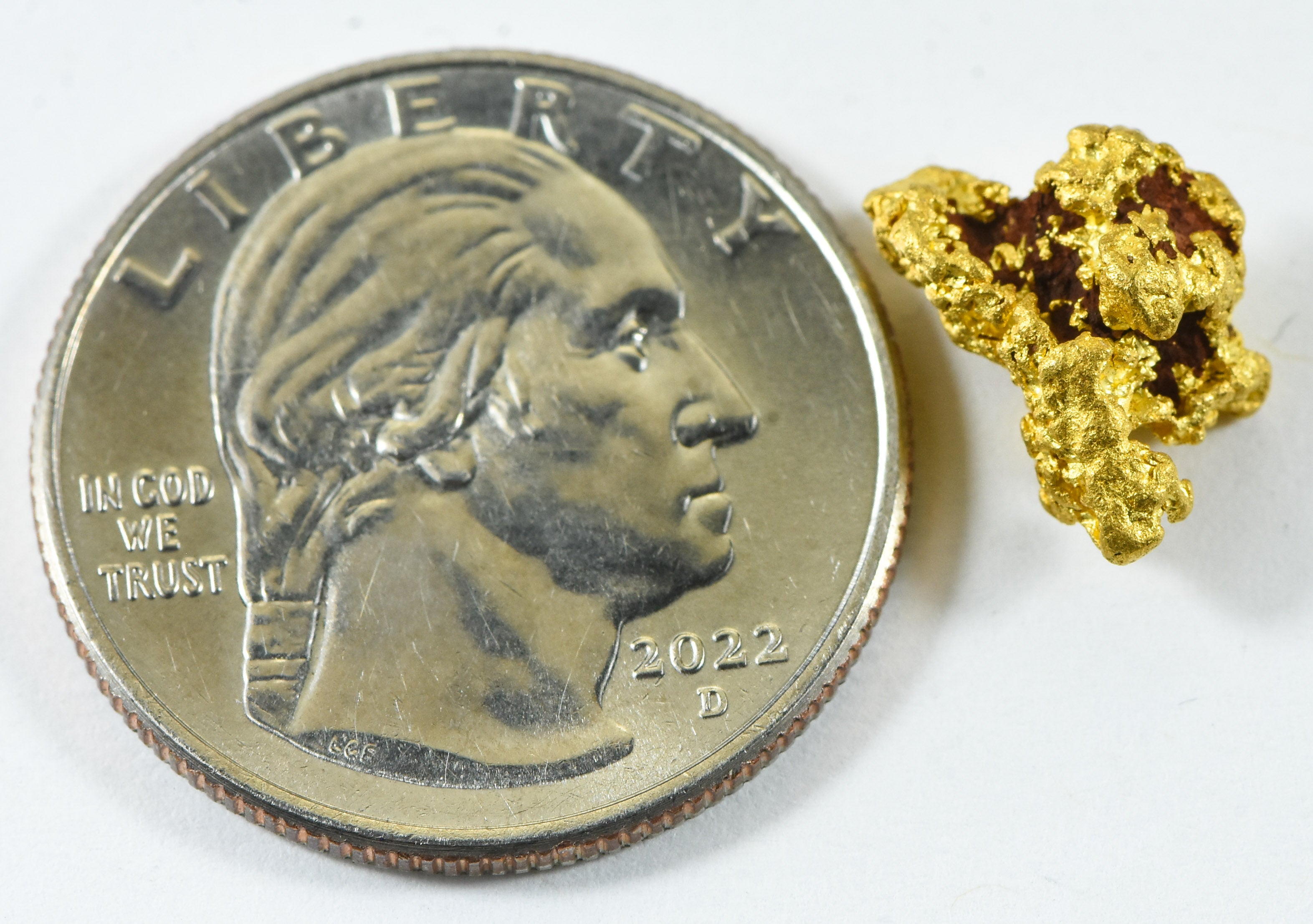 #929 Natural Gold Nugget Australian 2.68 Grams Genuine
