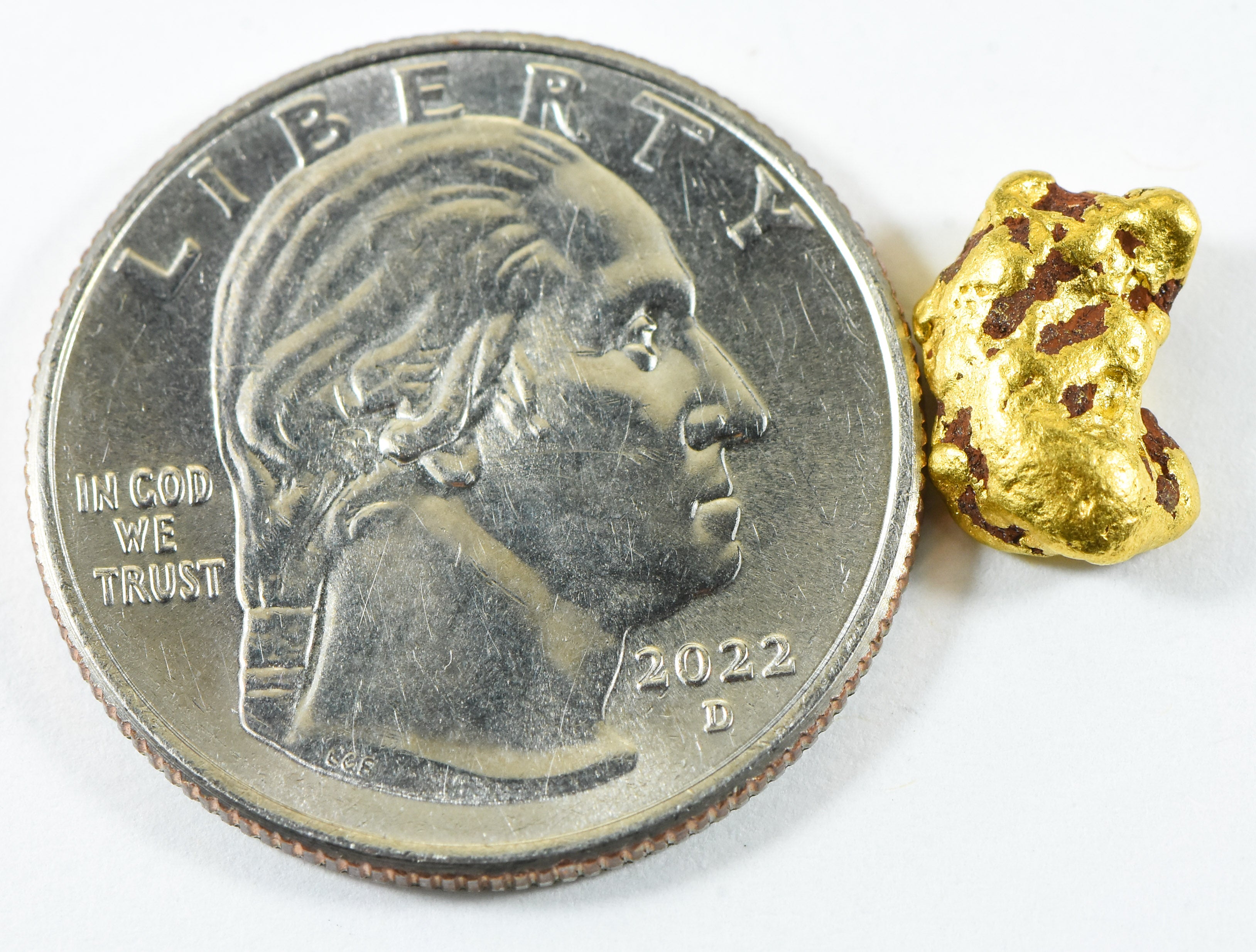 #935 Natural Gold Nugget Australian 2.40 Grams Genuine