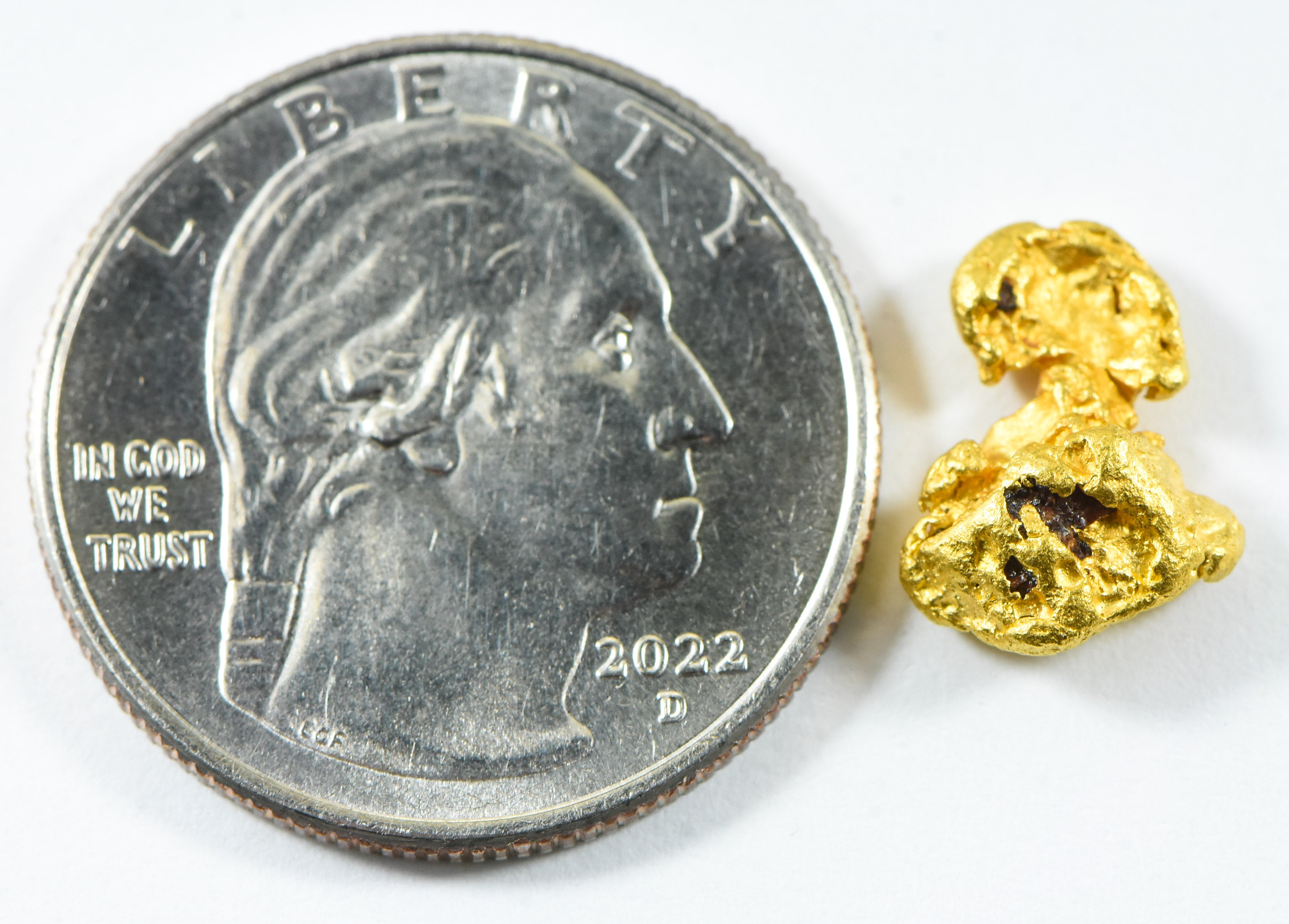 #946 Natural Gold Nugget Australian 2.52 Grams Genuine