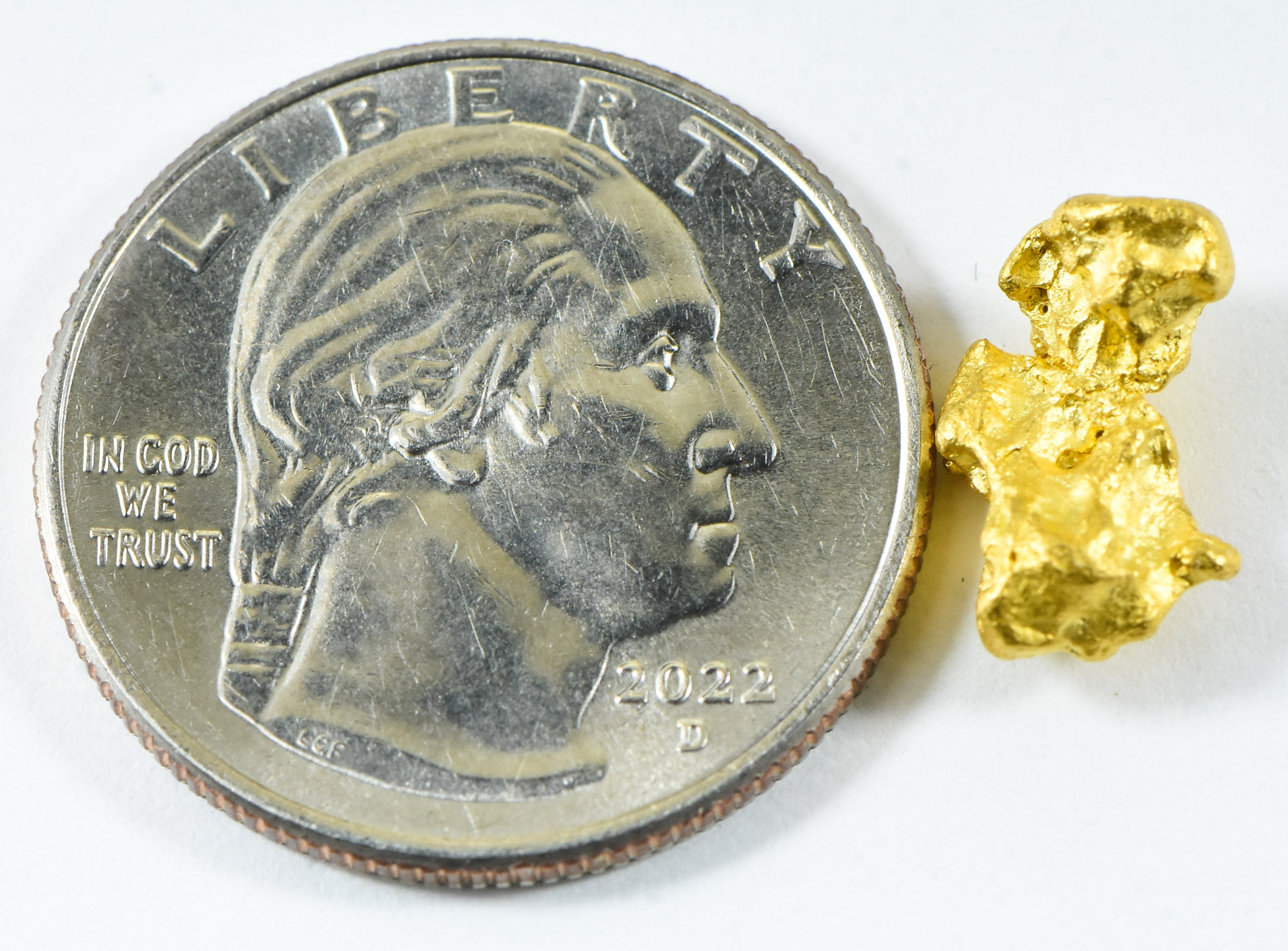 #985 Natural Gold Nugget Australian 2.71 Grams Genuine