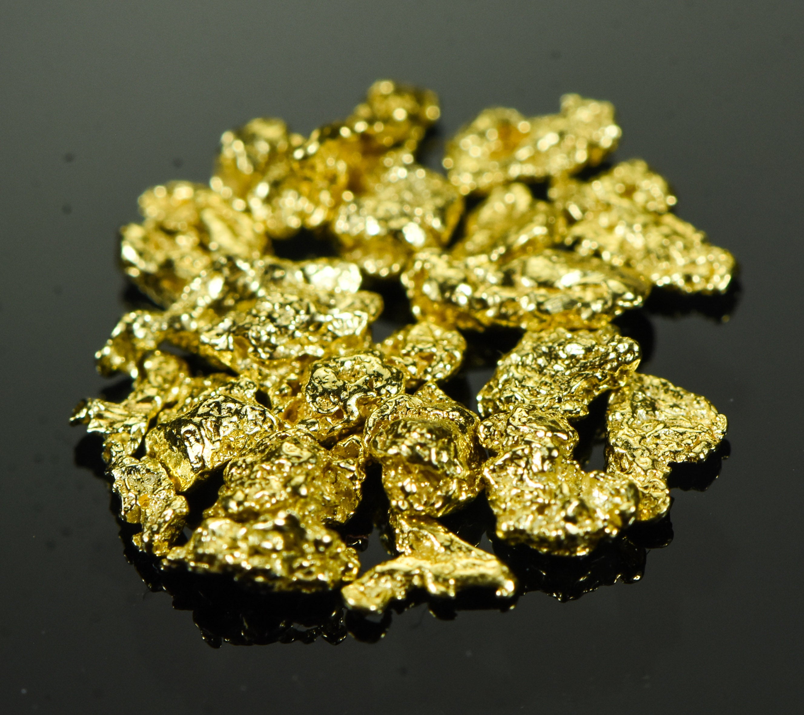 Alaskan Gold Nugget Genuine Yukon Small 22k .3g Fine – rocksolidfossils