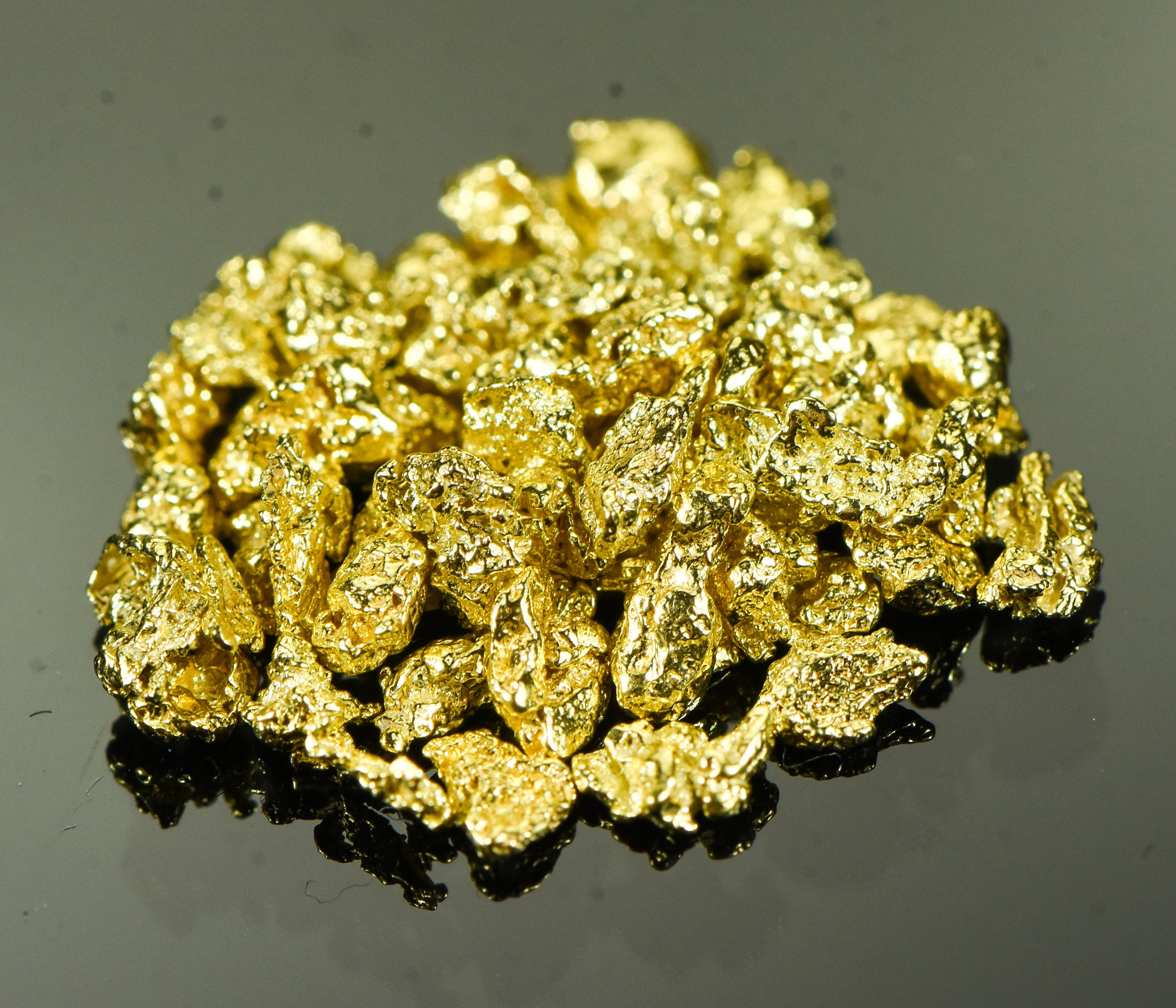 Alaskan Yukon Gold Rush Nuggets 10 Mesh .15 Troy Oz 4.65 Gram 3 DWT
