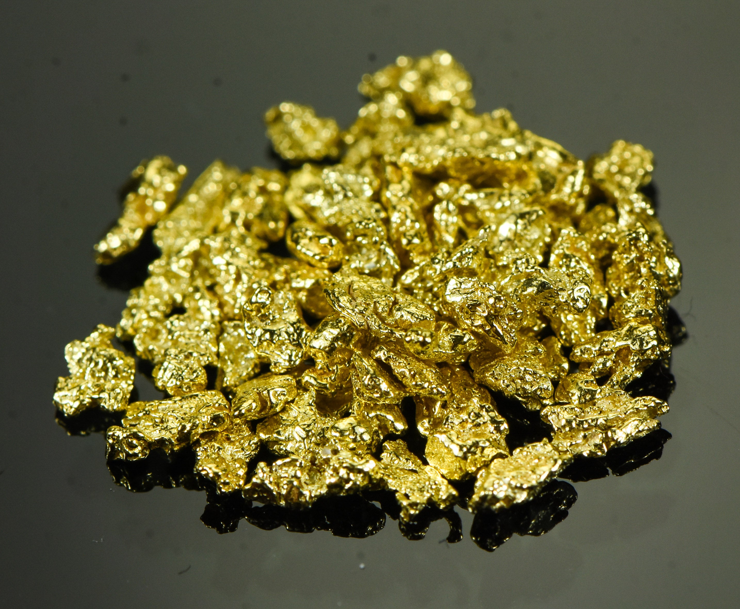 Alaskan Yukon Gold Rush Nuggets 10 Mesh 5 grams