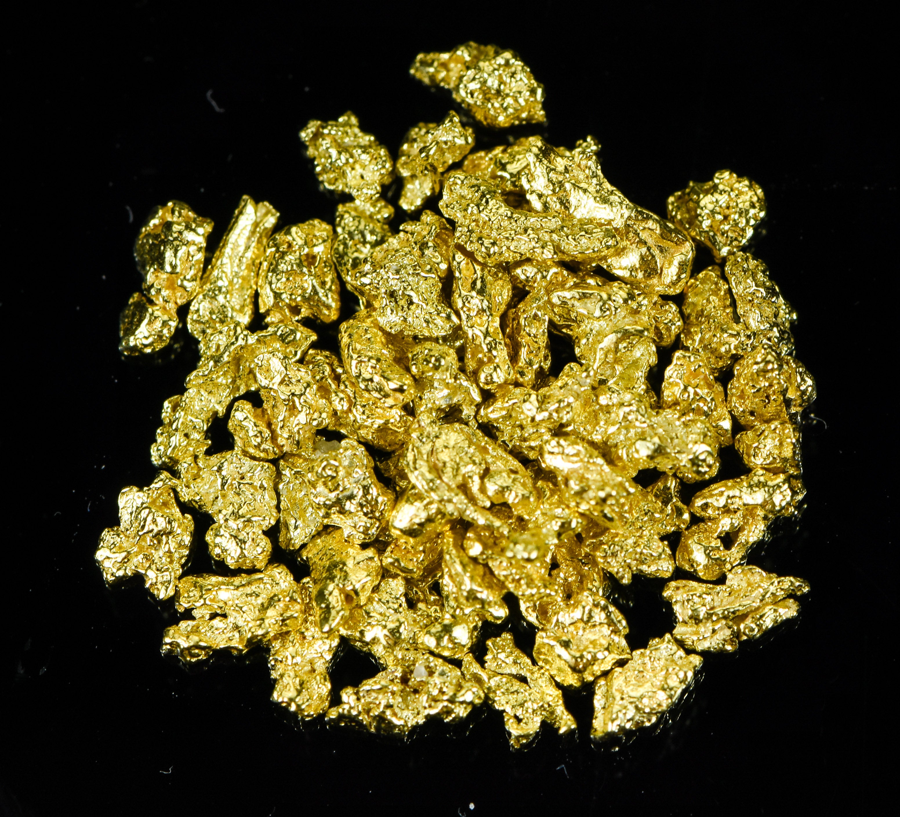 Alaskan Yukon Gold Rush Nuggets 10 Mesh 5 grams