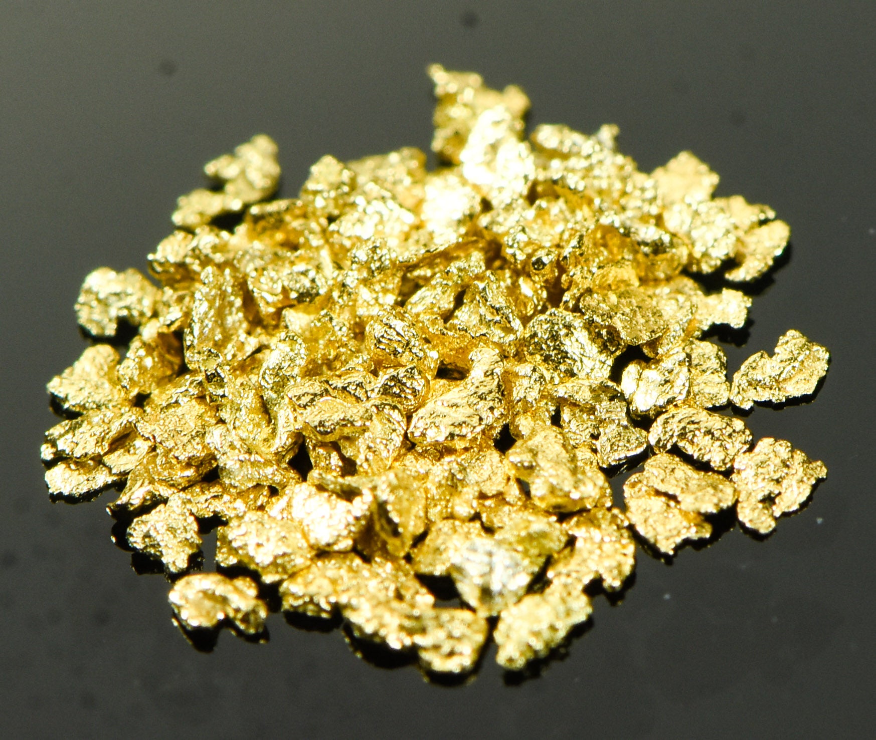 Alaskan Yukon Gold Rush Nuggets #20 Mesh . 5 GRAMS 1/2 GRAM