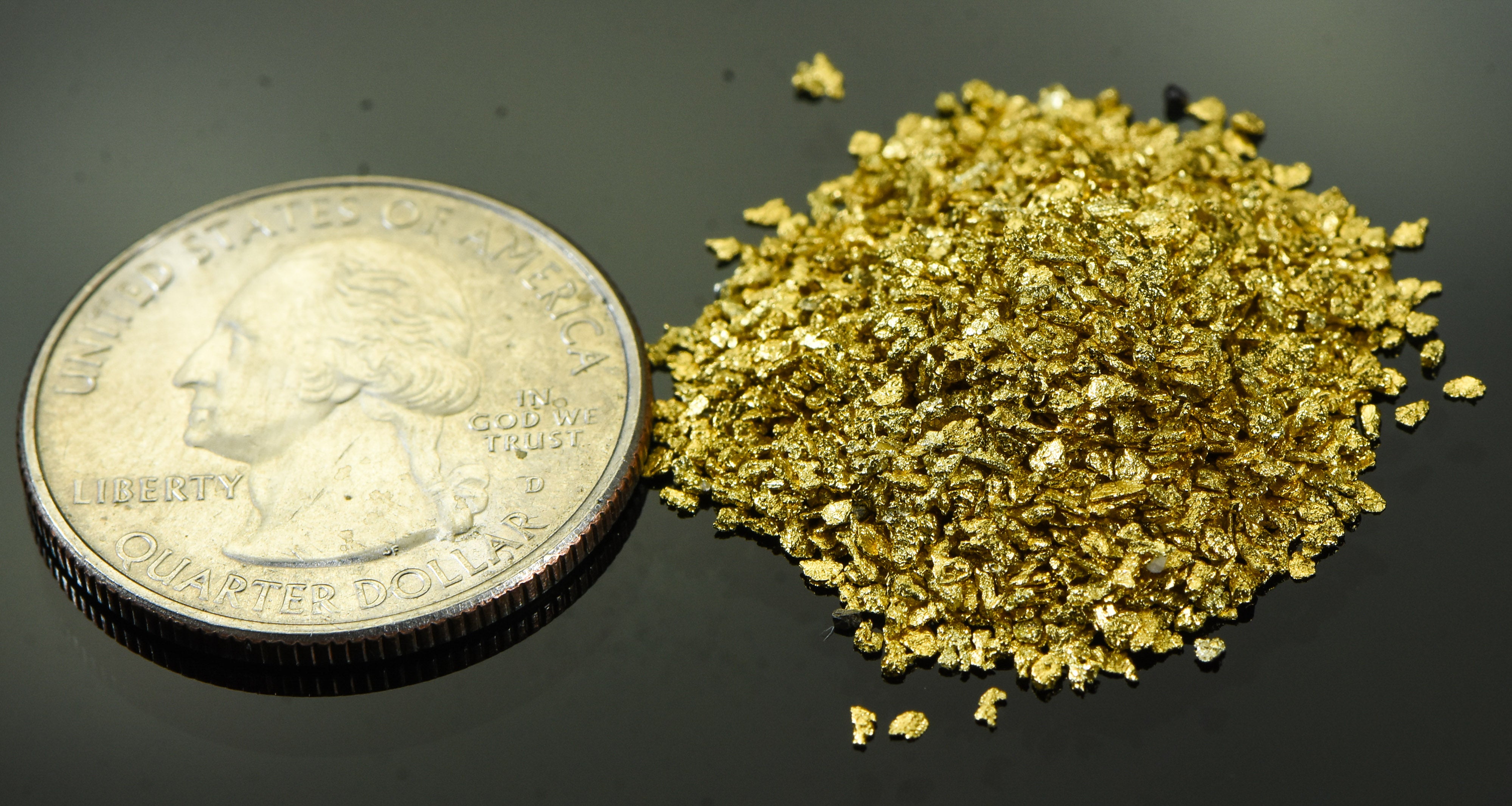 Alaskan Yukon Gold Rush Nuggets #20 Mesh 10 GRAMS OF CLEAN GOLD FLAKES