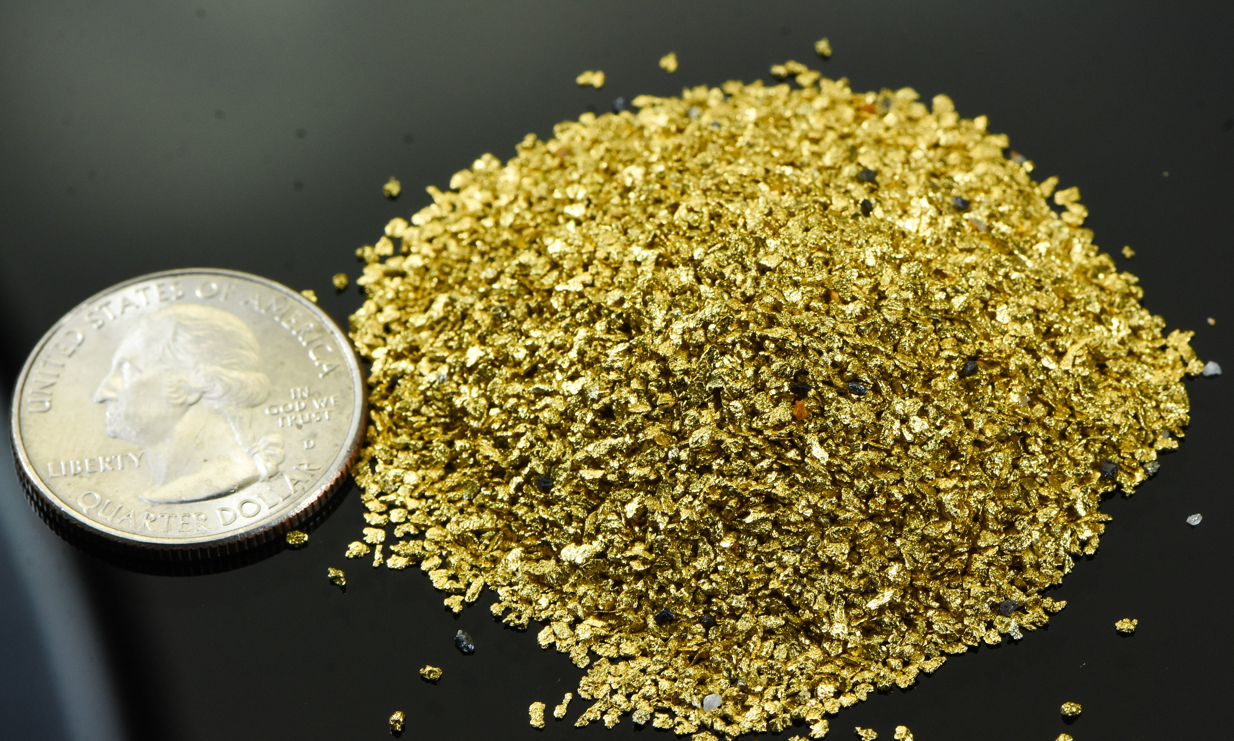 Alaskan Yukon Gold Rush Nuggets #20 Mesh 2 Troy Oz 62.2 Gram 40 DWT Authentic