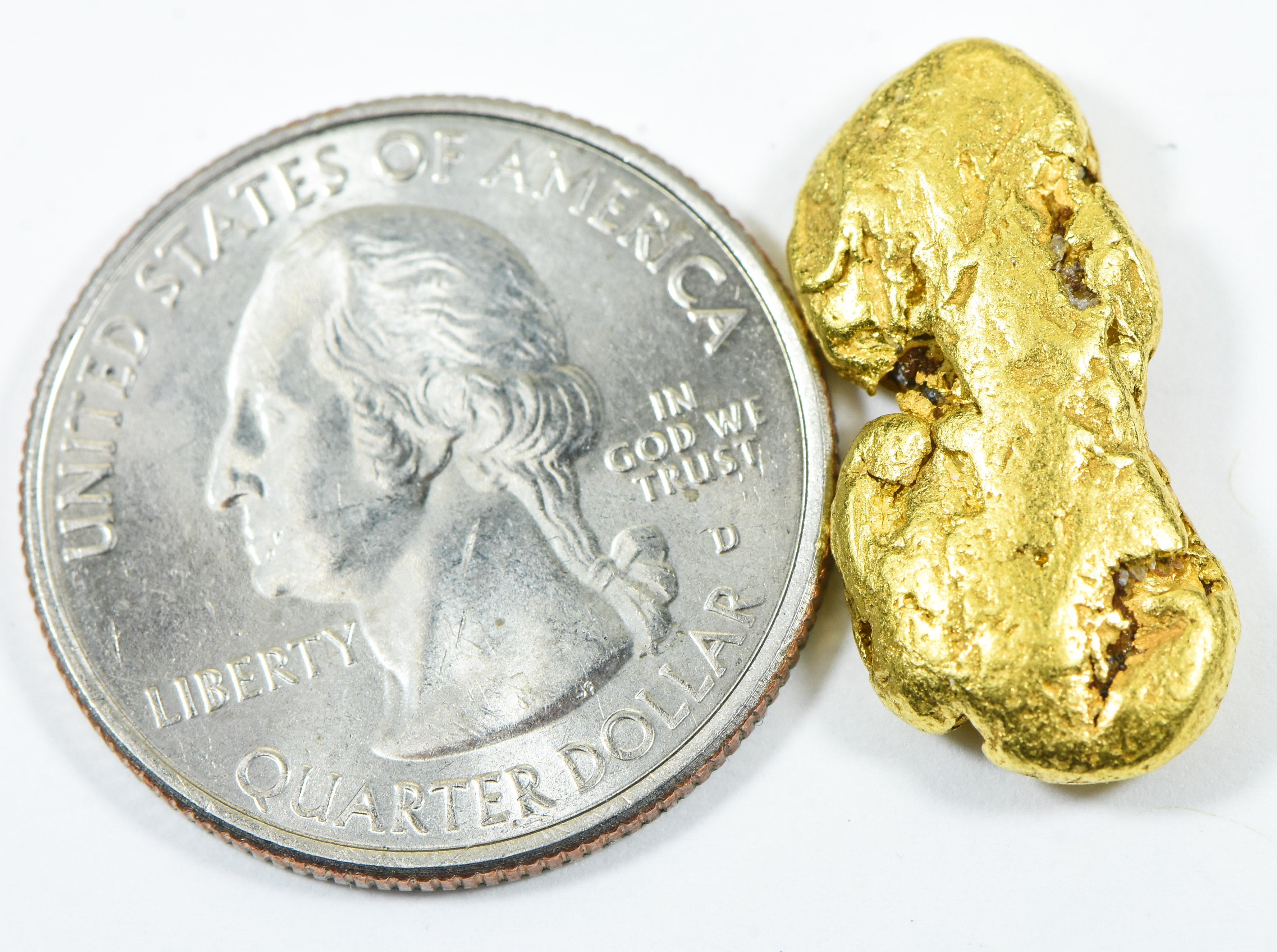 #374 Alaskan BC Natural Gold Nugget 9.32 Grams Genuine