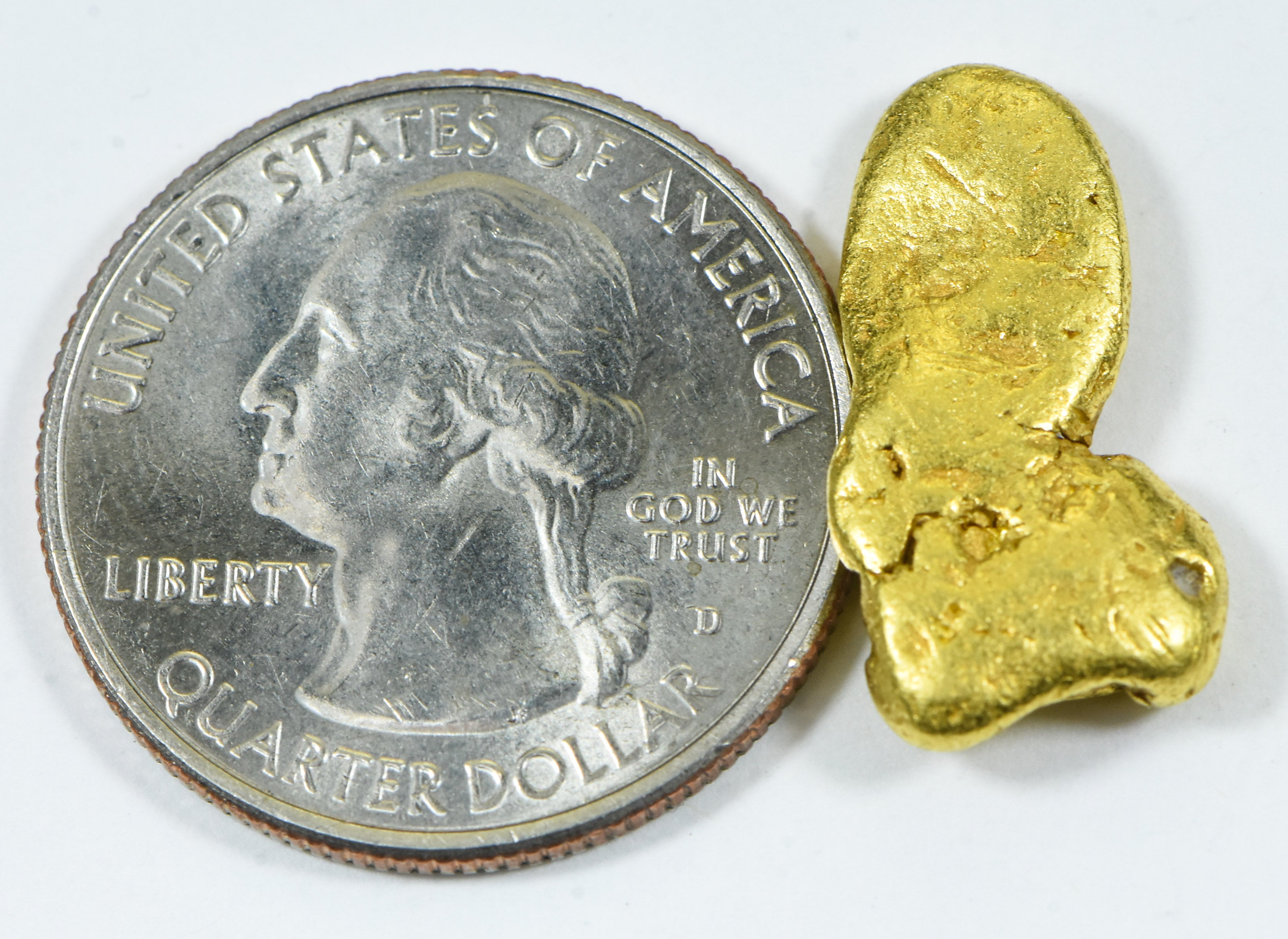#377 Alaskan BC Natural Gold Nugget 6.59 Grams Genuine