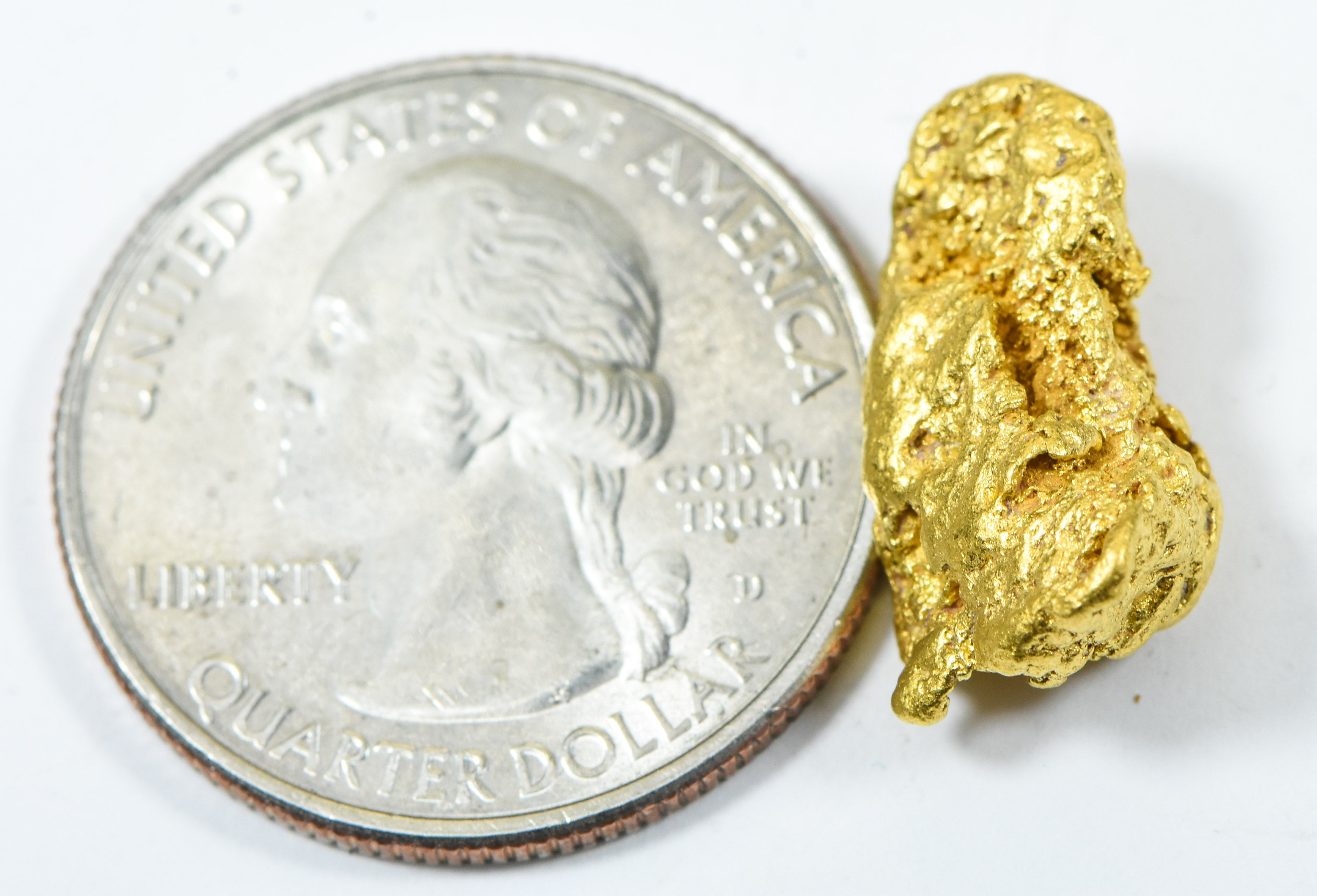 #1114 Natural Gold Nugget Australian 7.03 Grams Genuine