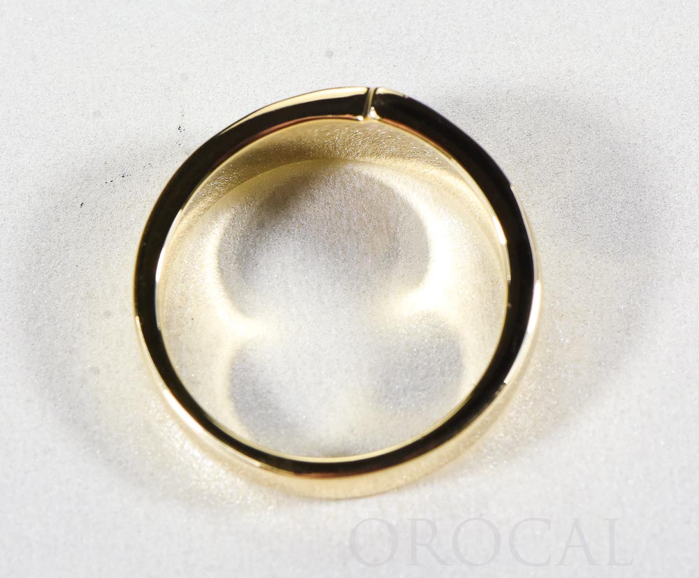 Gold Quartz Ring "Orocal" RM882D8NQ Genuine Hand Crafted Jewelry - 14K Gold Casting