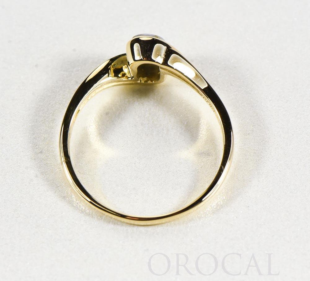 Gold Quartz Ladies Ring "Orocal" RLJ30Q Genuine Hand Crafted Jewelry - 14K Gold Casting