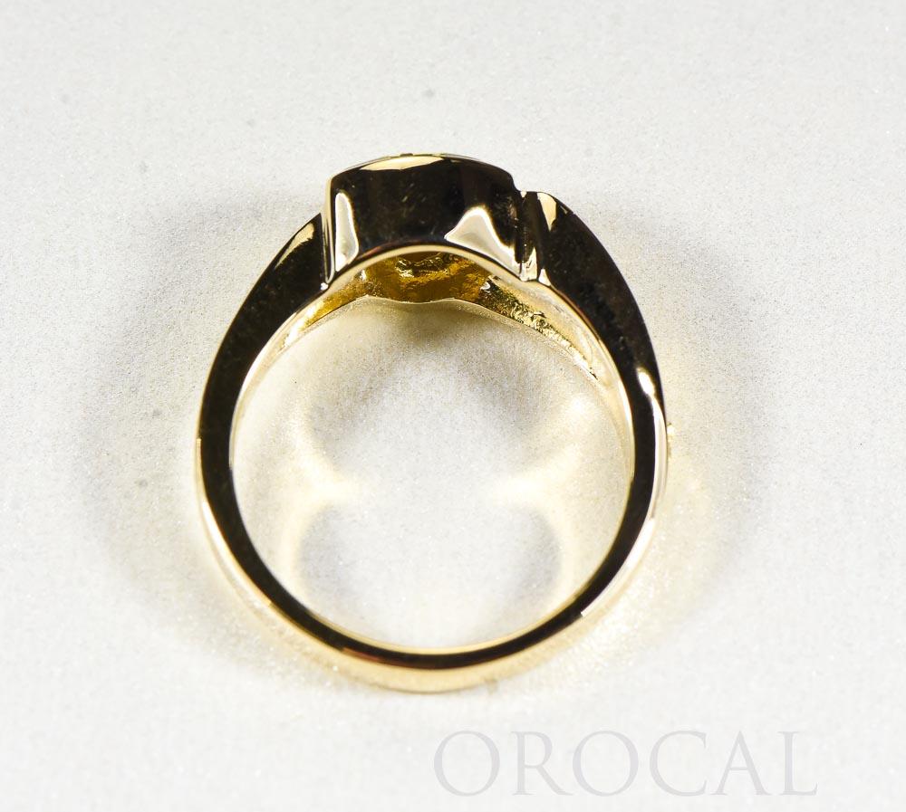 Gold Quartz Ladies Ring "Orocal" RLL1090NQ Genuine Hand Crafted Jewelry - 14K Gold Casting