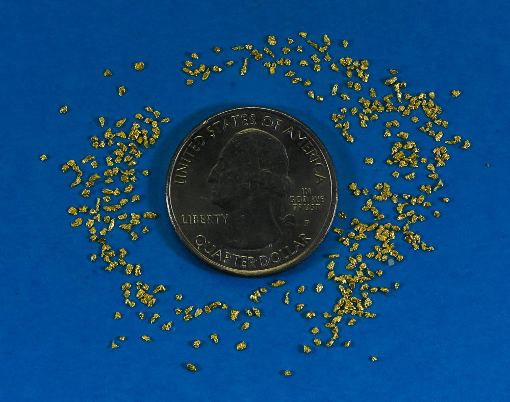 Sonora Gold Nuggets 1 Gram of #30 Mesh Gold Authentic Natural