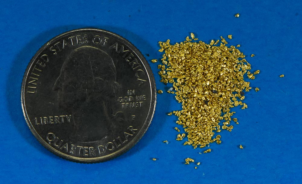 Sonora Gold Nuggets 1 Gram of #50 Mesh Gold Authentic Natural