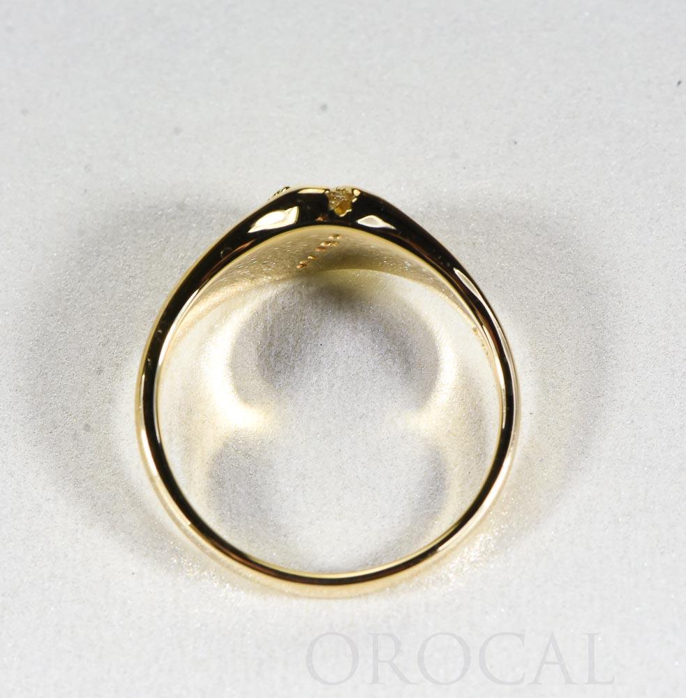 Gold Nugget Ladies Ring "Orocal" RL1064DN Genuine Hand Crafted Jewelry - 14K Casting