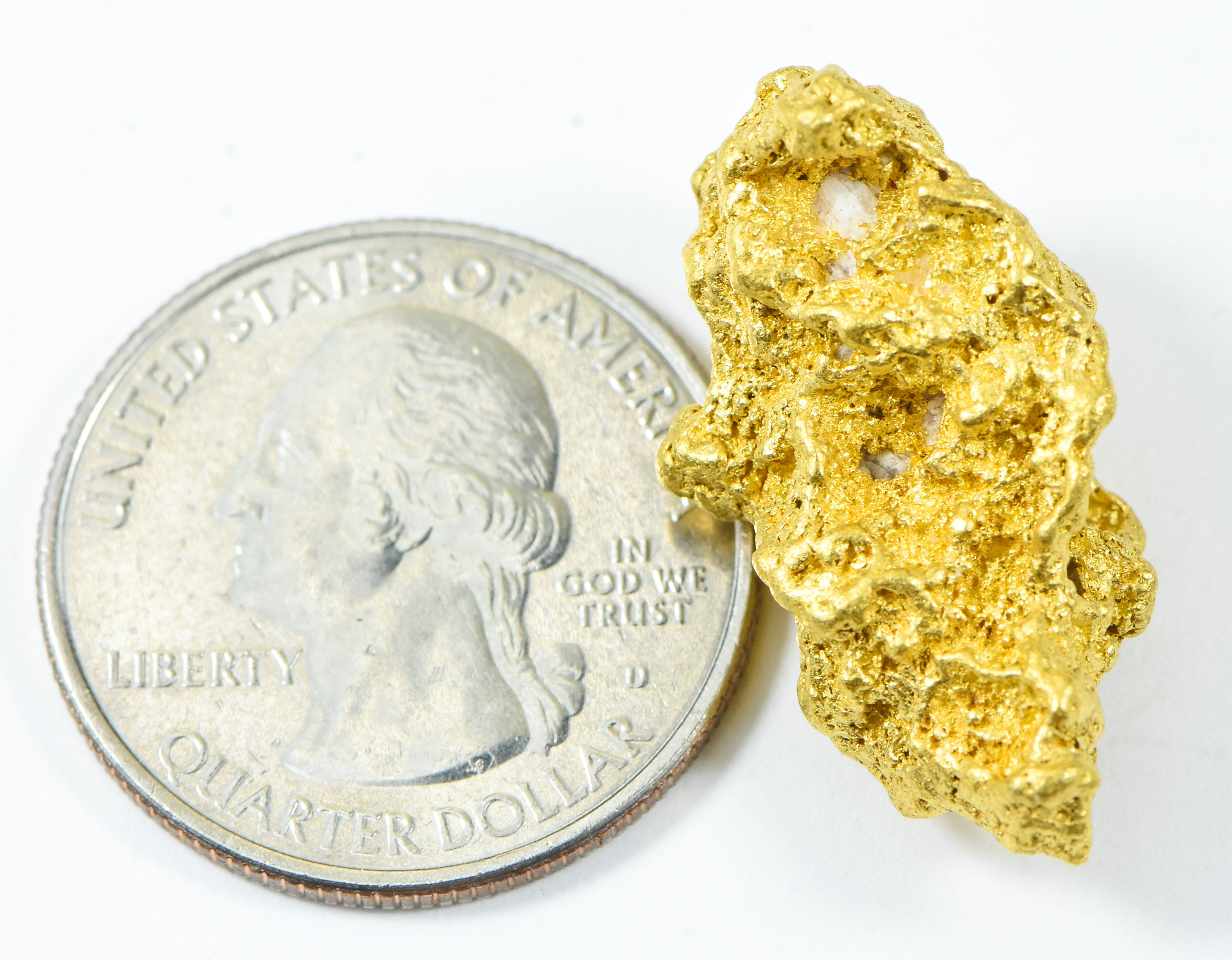 #1167 Natural Gold Nugget Australian 16.55 Grams Genuine