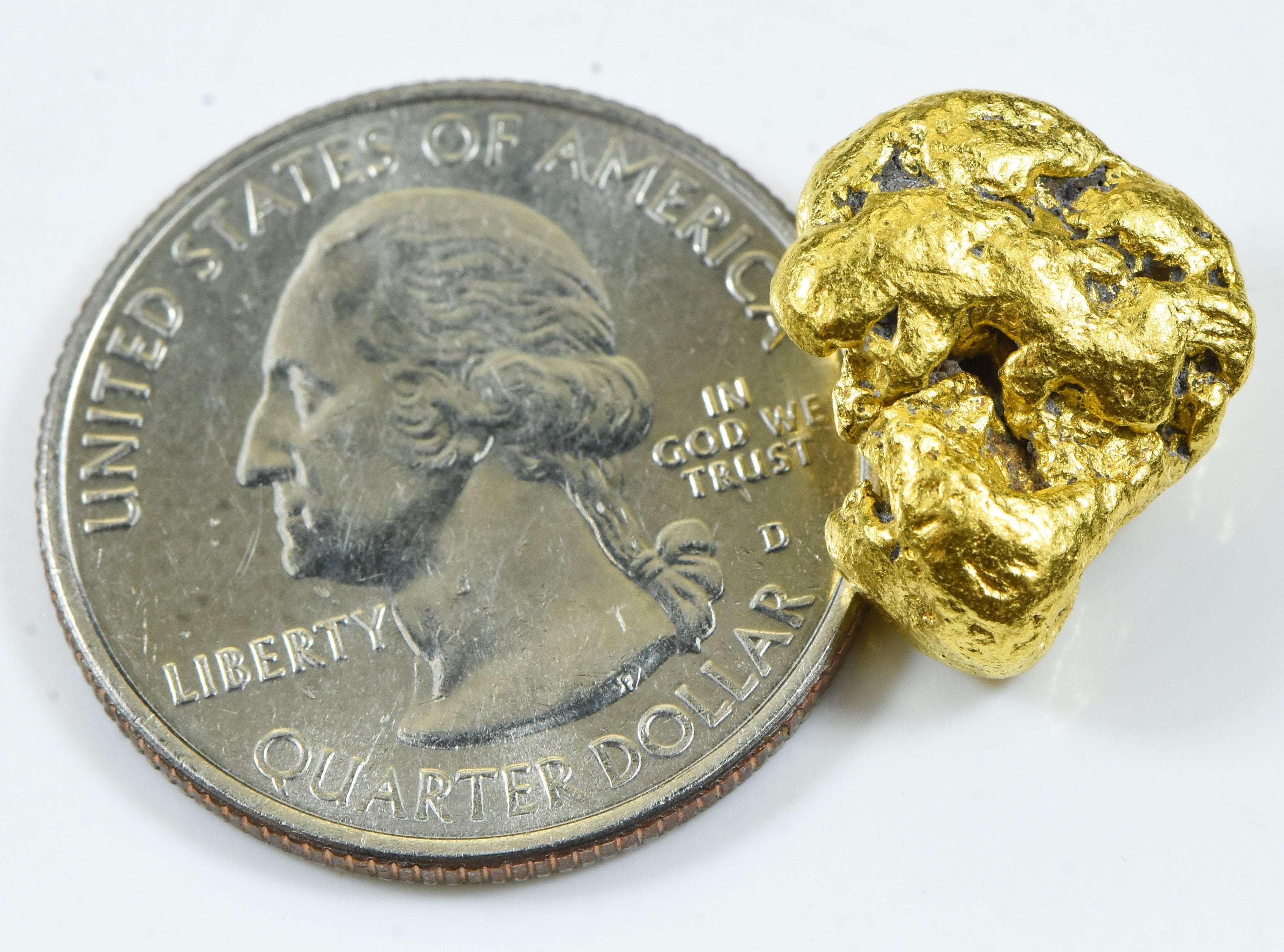 #113 Sonora Mexico Natural Gold Nugget 9.55 Grams Genuine